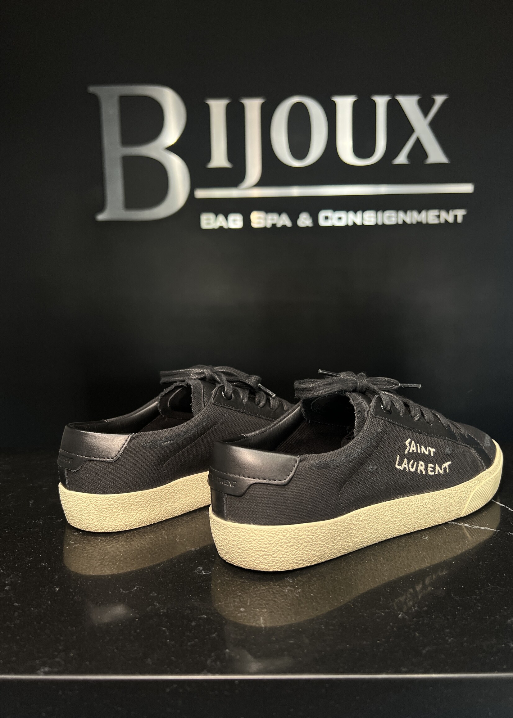 Saint Laurent Saint Laurent Court Sneakers -36.5