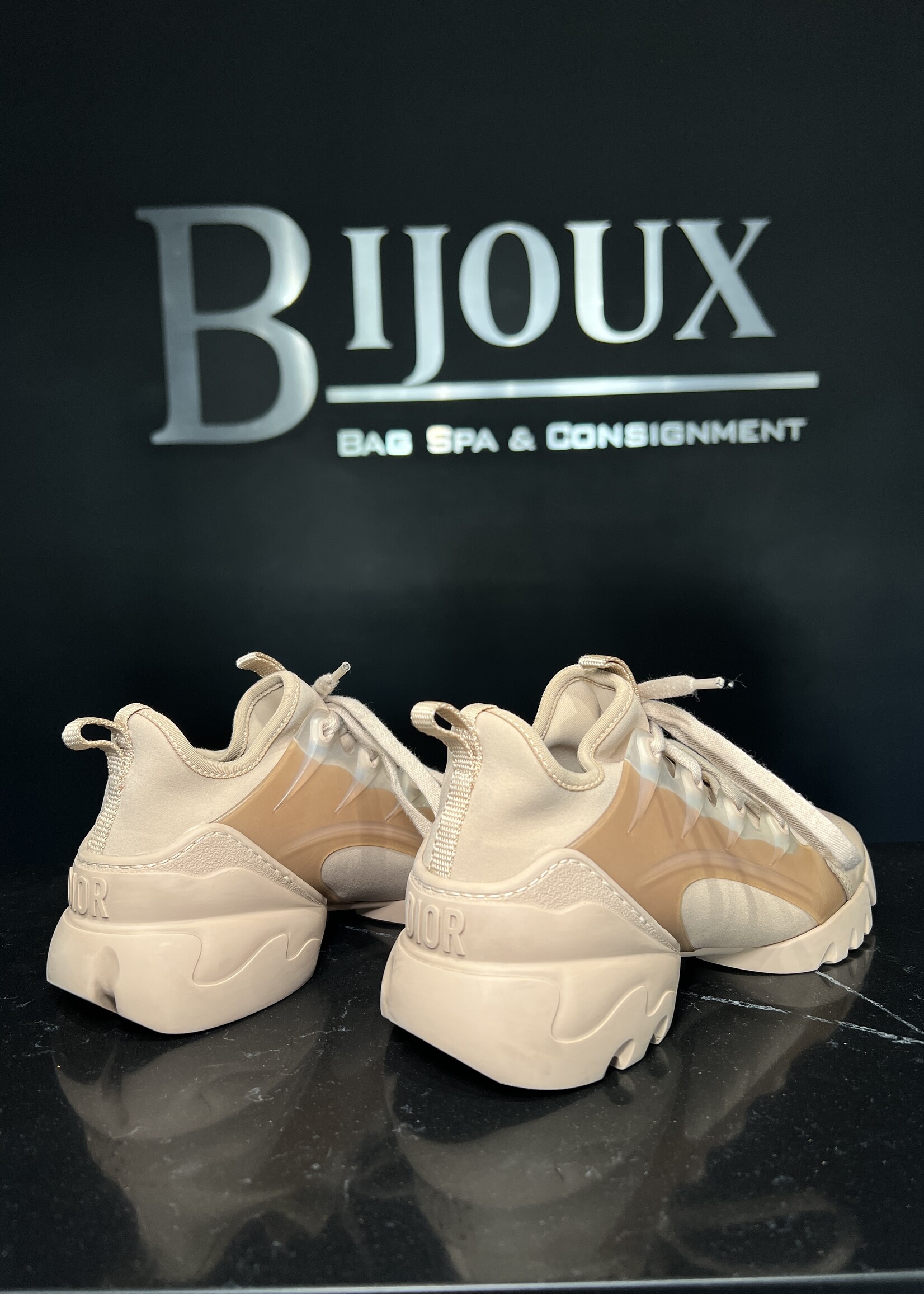 Christian Dior Christian Dior D-Connect Beige Sneakers - 36