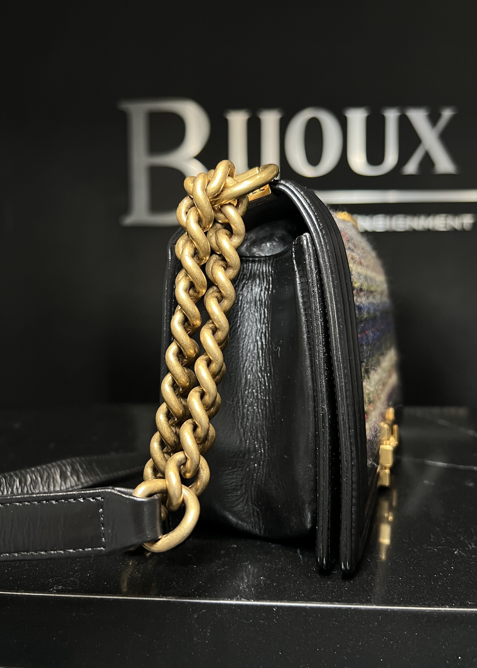 Chanel Chanel Medium Boy Bag Fantasy Tweed