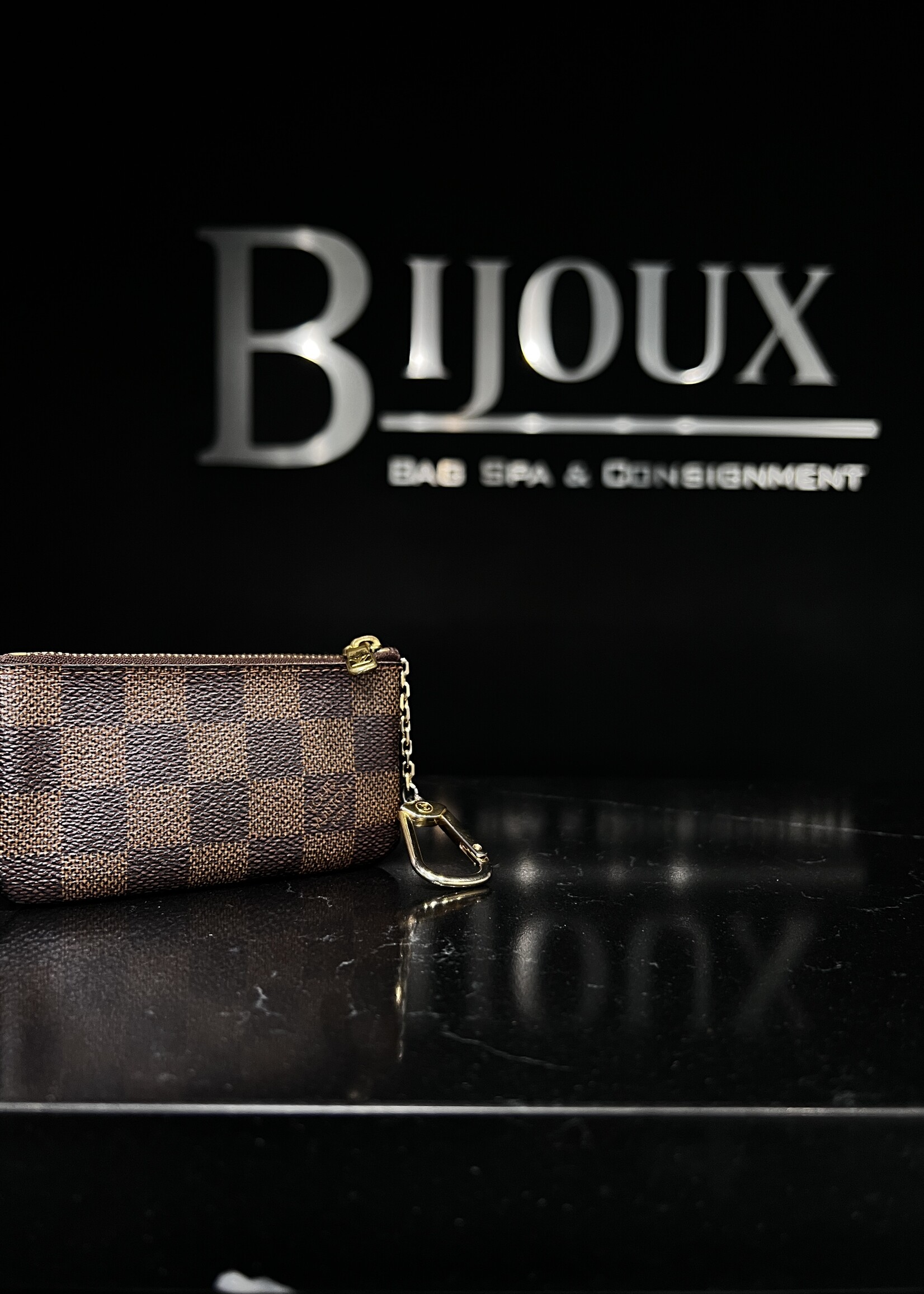 Louis Vuitton Louis Vuitton Damier Ebene Coin Pouch