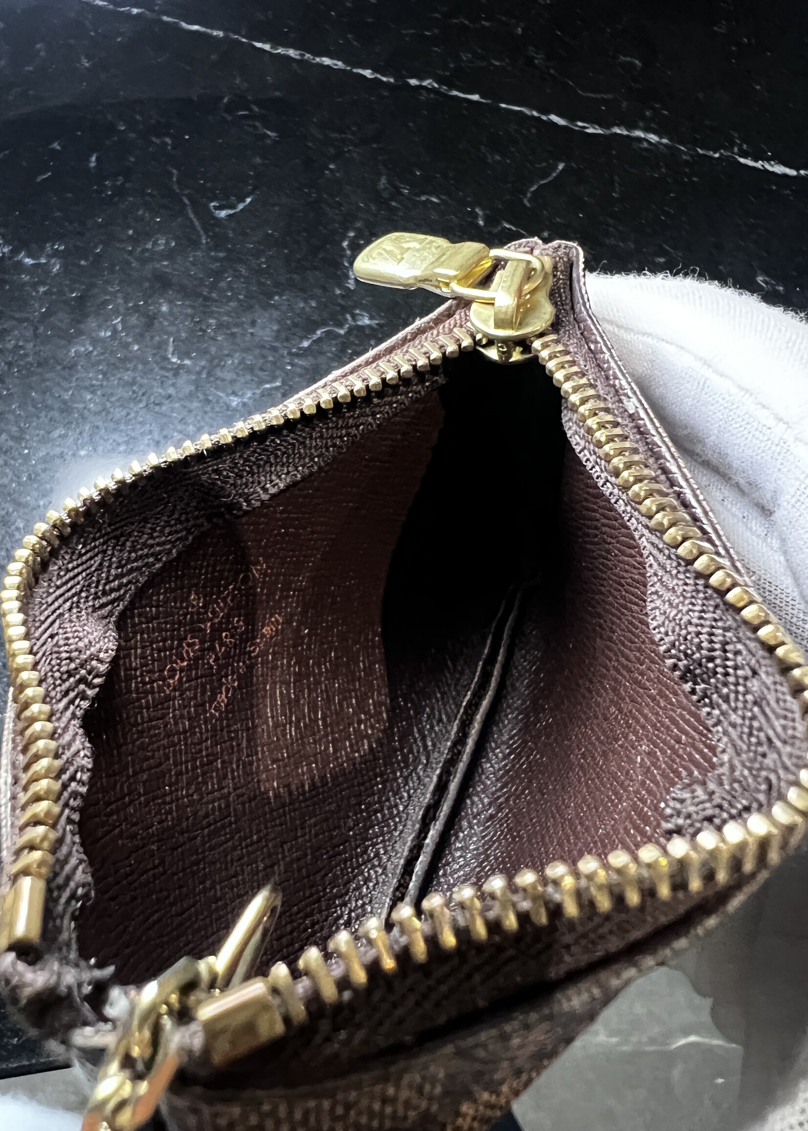 Louis Vuitton Louis Vuitton Damier Ebene Coin Pouch