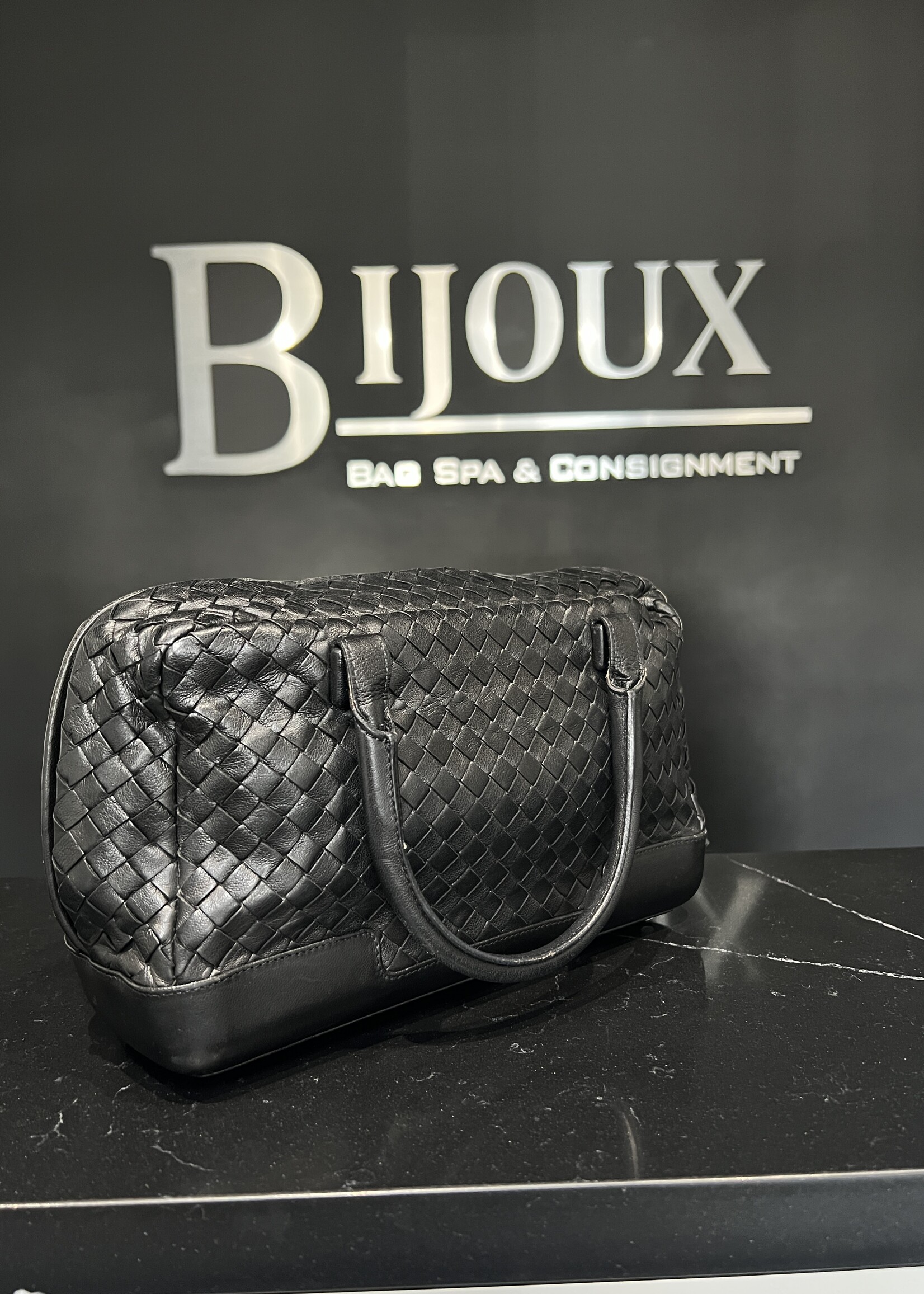 Bottega Veneta Bottega Veneta Intrecciato Boston Bag