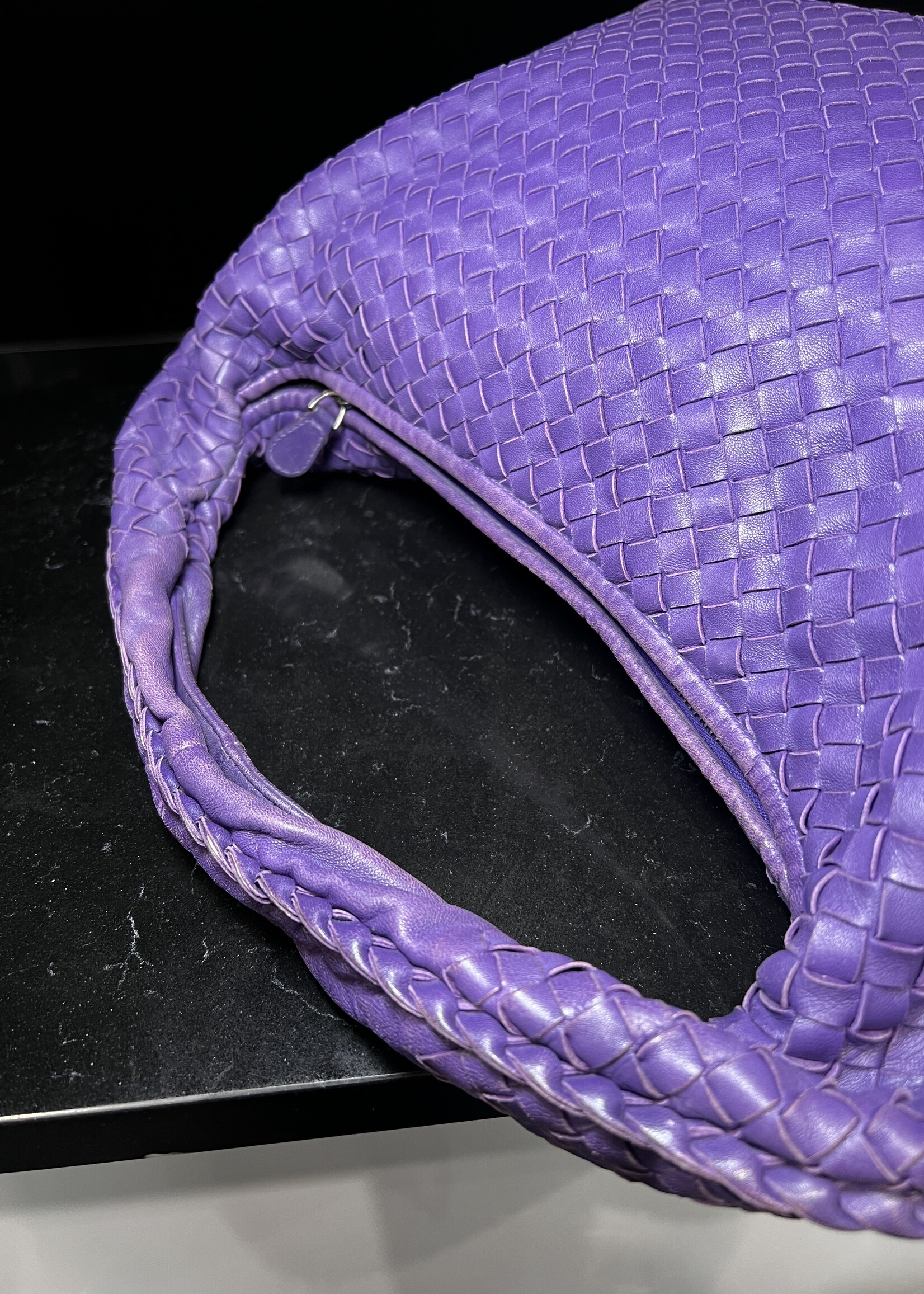 Bottega Veneta Bottega Nappa Intrecciato Veneta Hobo Anemone