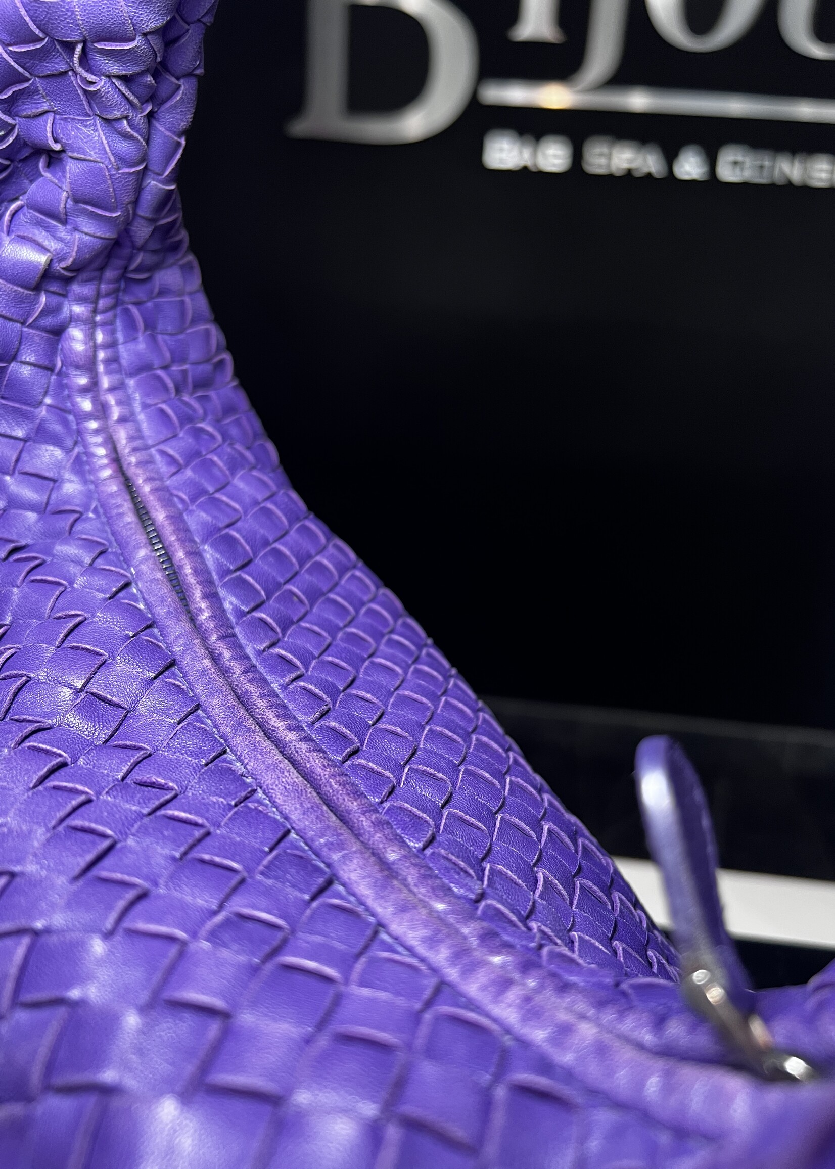 Bottega Veneta Bottega Nappa Intrecciato Veneta Hobo Anemone