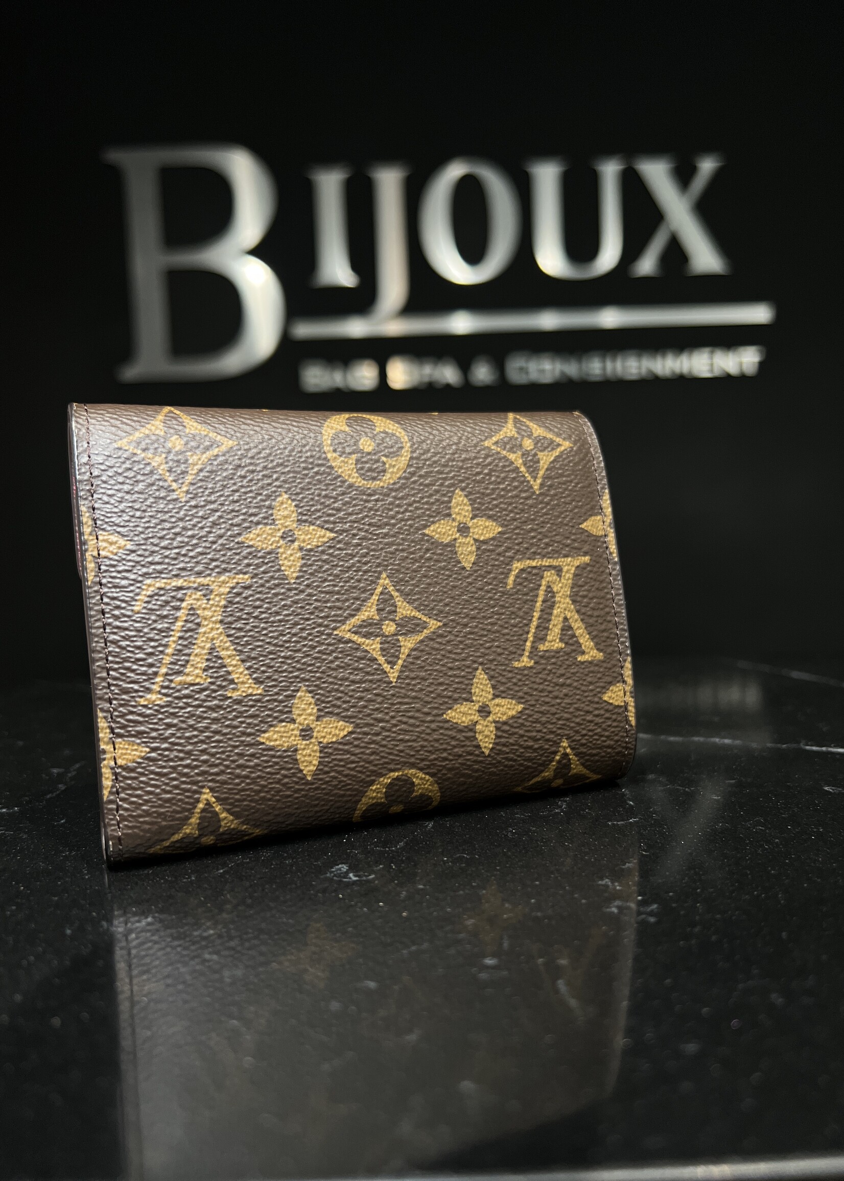 Louis Vuitton Louis Vuitton Monogram Victorine Fuchsia Wallet