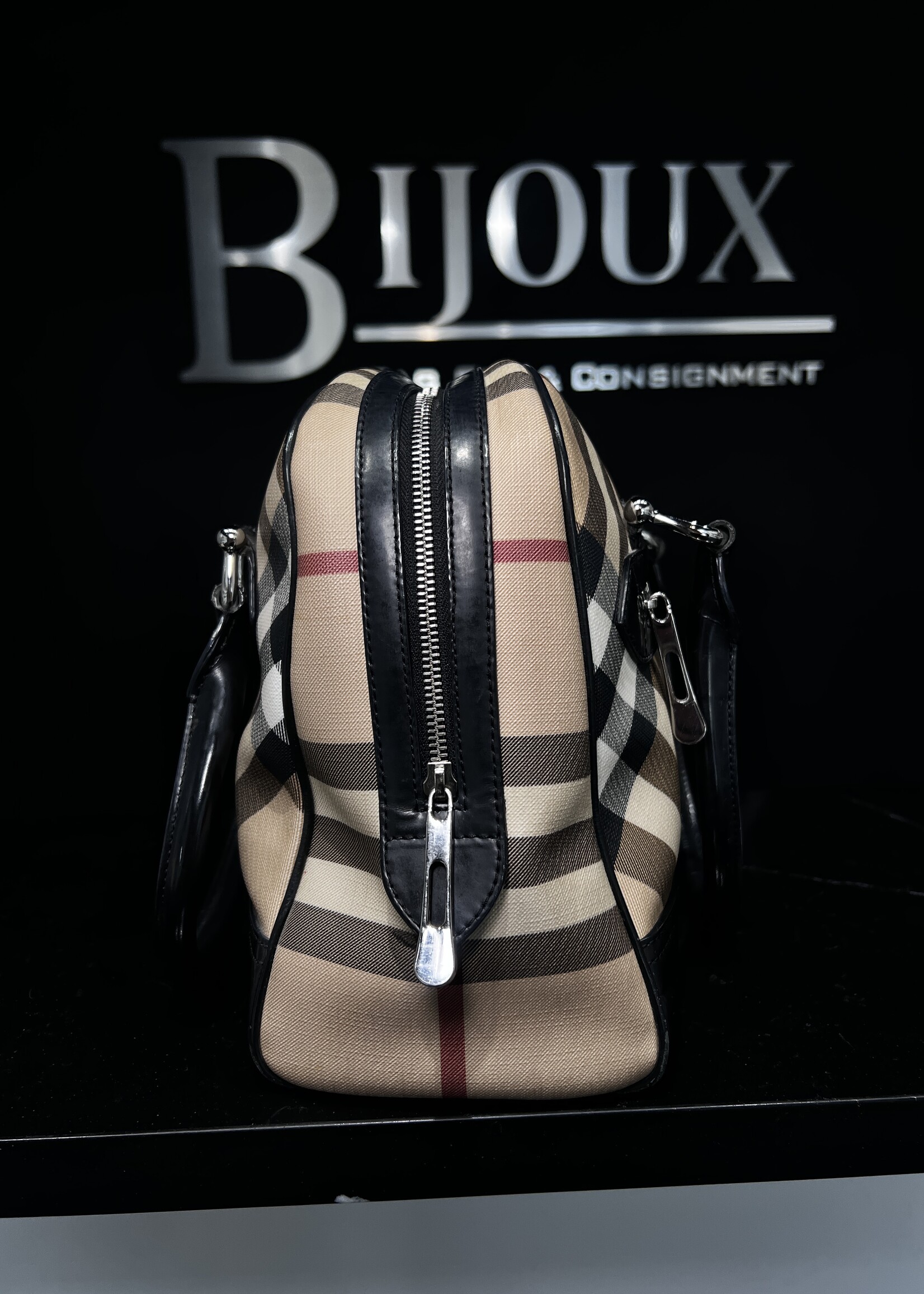 Burberry Burberry Super Nova Check Top Handle