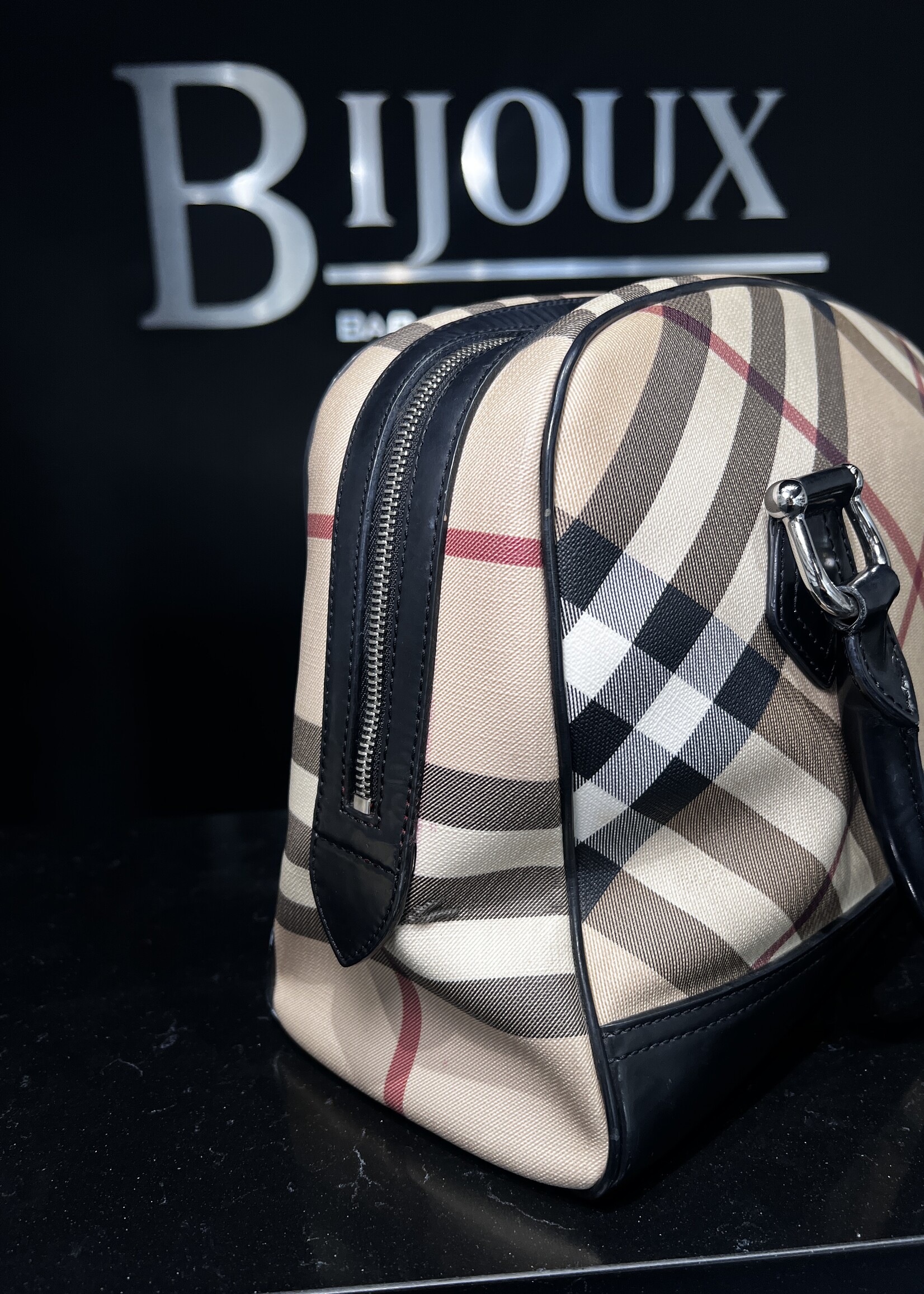 Burberry Burberry Super Nova Check Top Handle