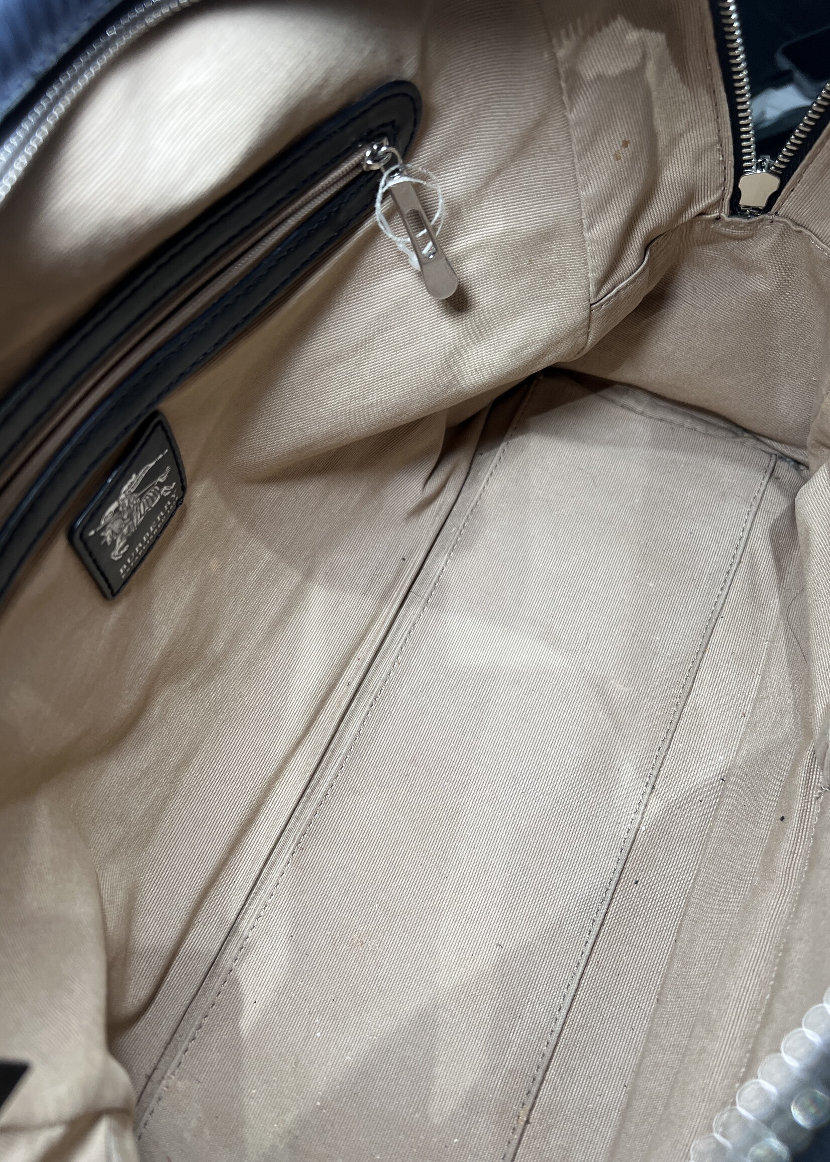 Burberry Burberry Super Nova Check Top Handle