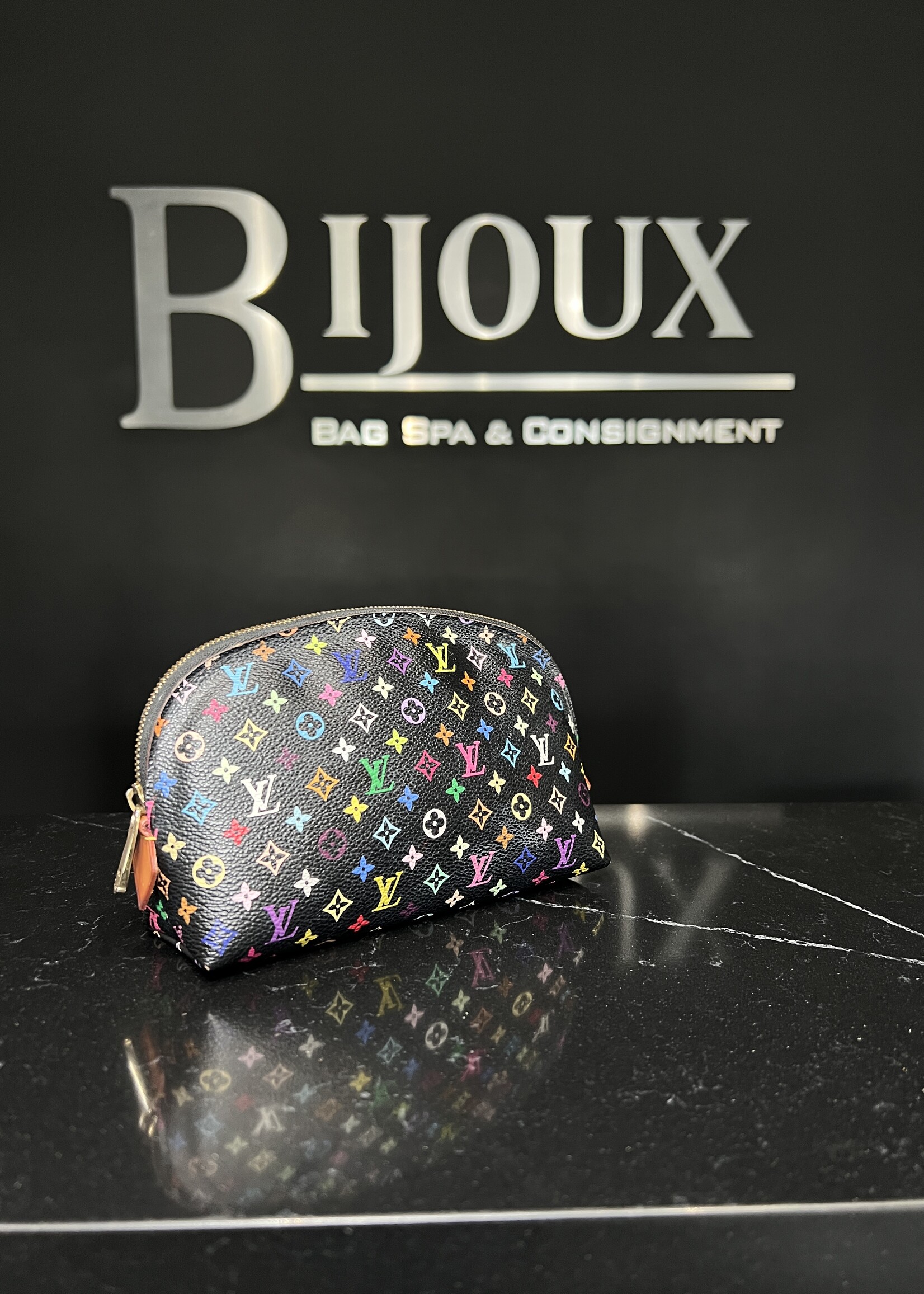 Louis Vuitton Louis Vuitton Takashi Murakami Multicolor Vintage Cosmetic PM