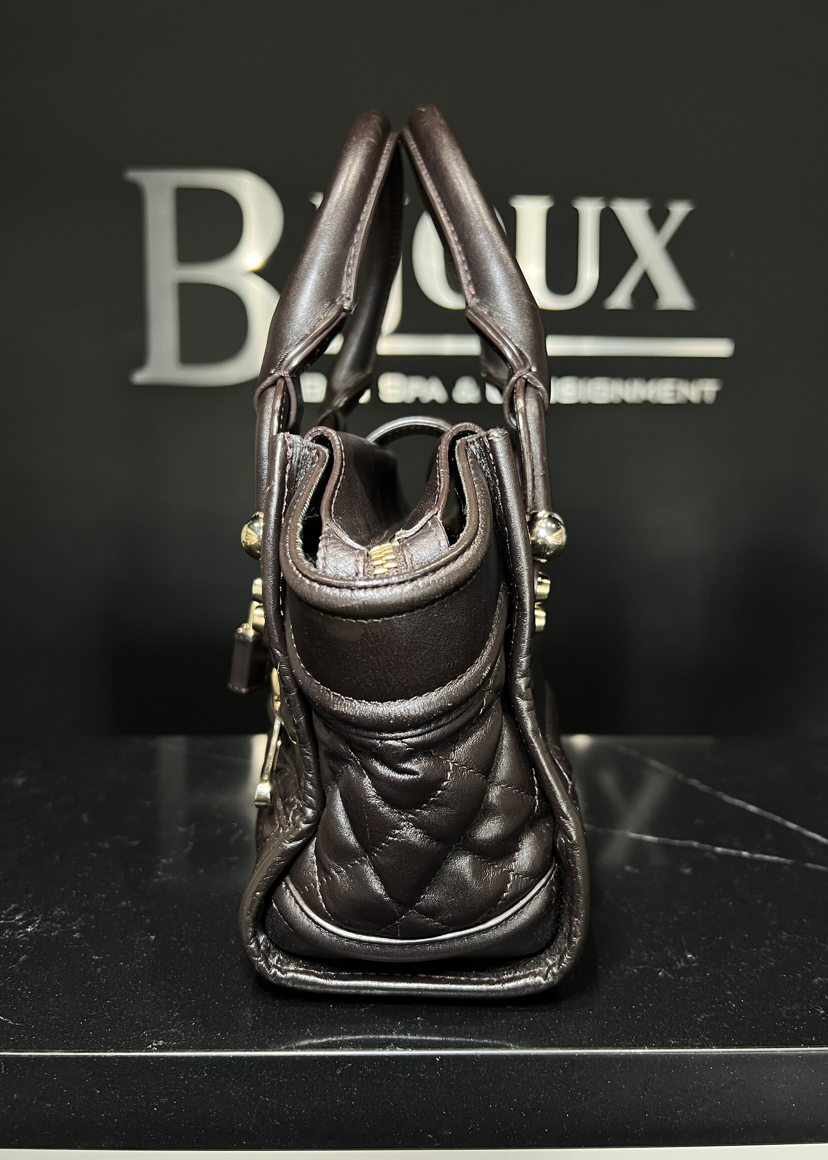 Burberry Burberry Mini Brown Manor Bag