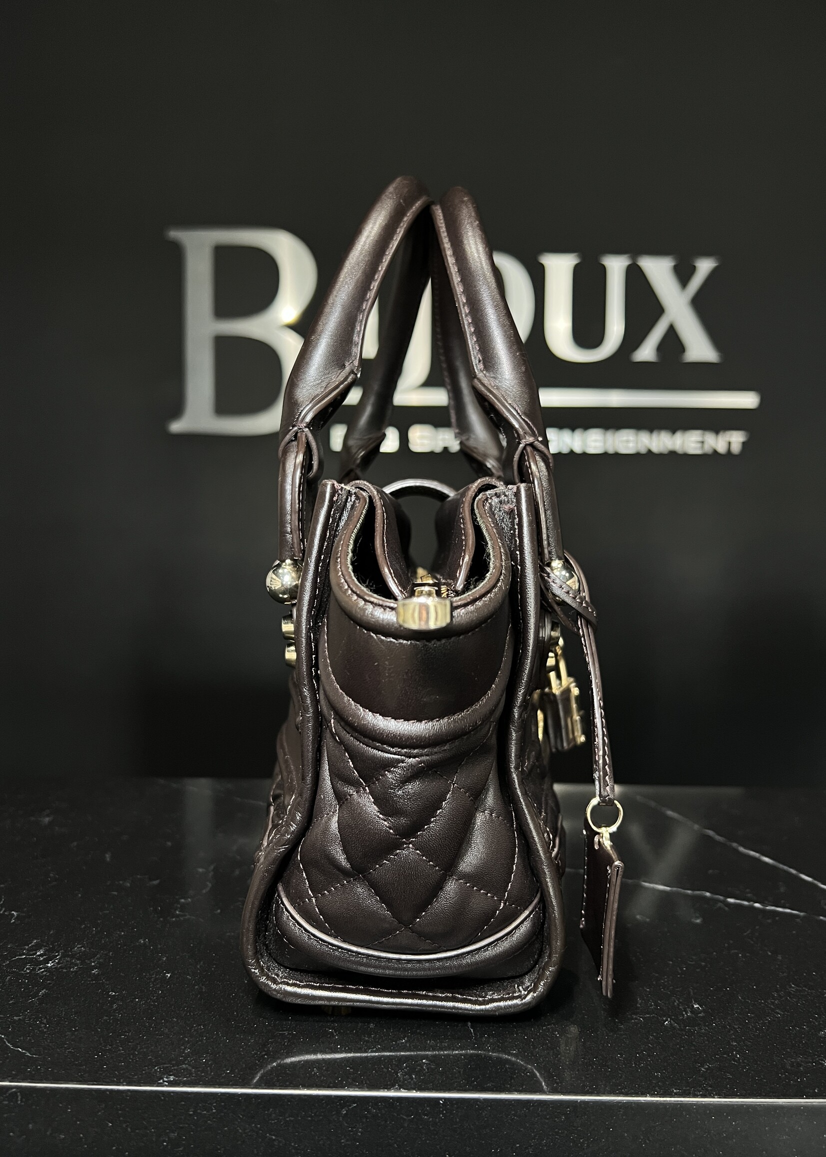 Burberry Burberry Mini Brown Manor Bag