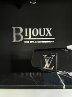 Louis Vuitton Louis Vuitton Black Epi Electric Sobe Clutch