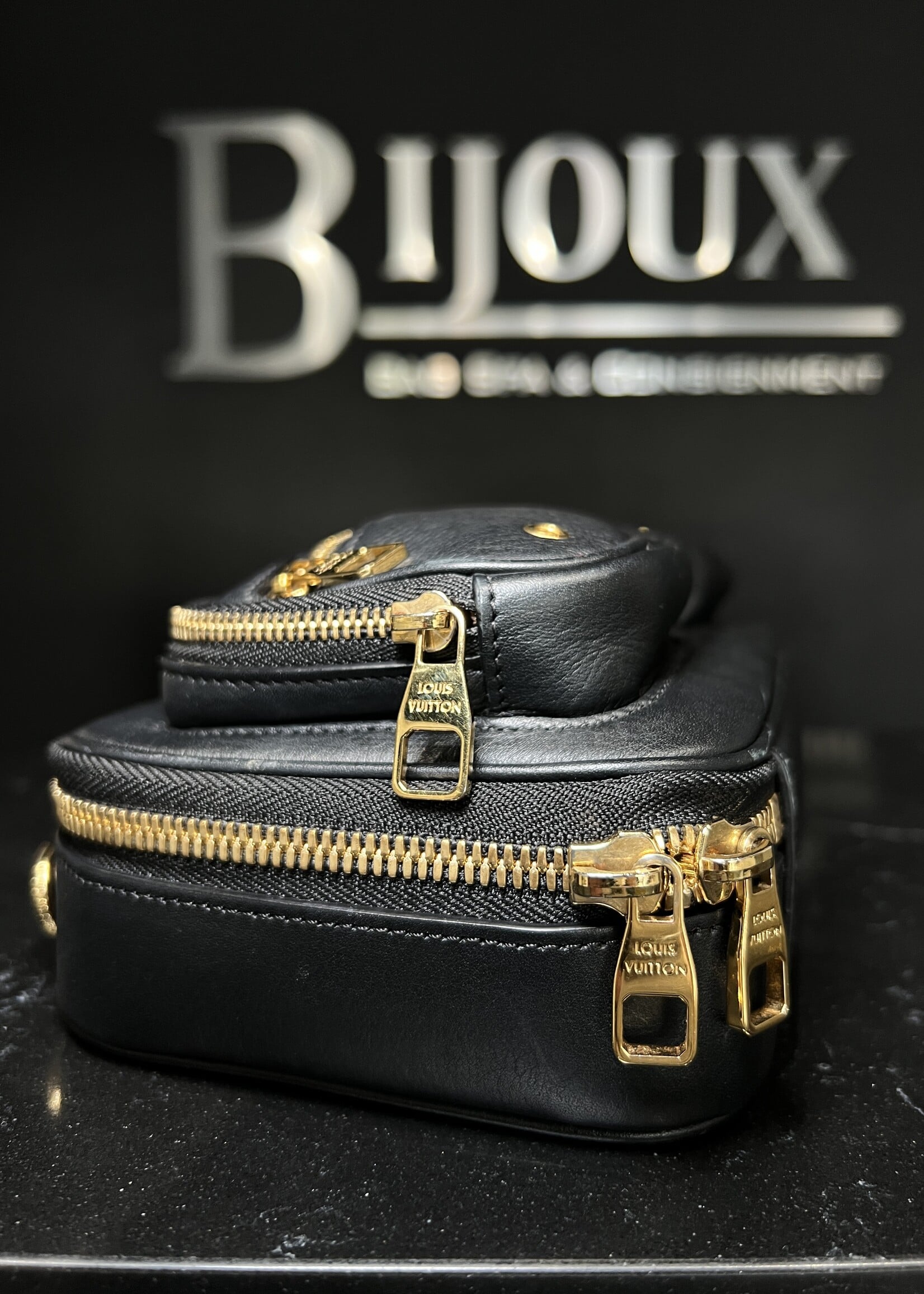 Louis Vuitton Louis Vuitton Monogram Embossed Utility Crossbody