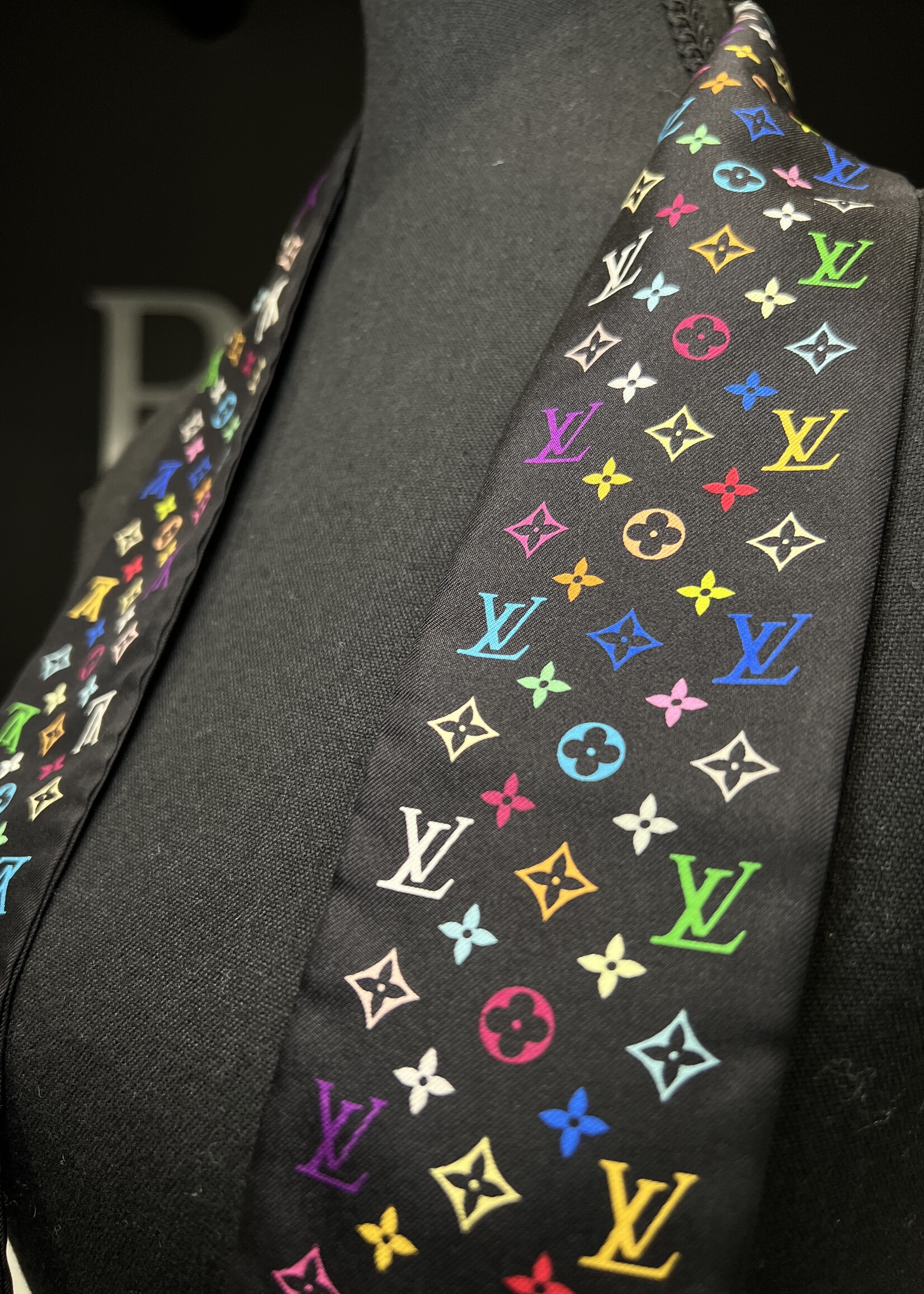 Louis Vuitton Louis Vuitton x TM Silk Monogram Multicolor BB Bandeau