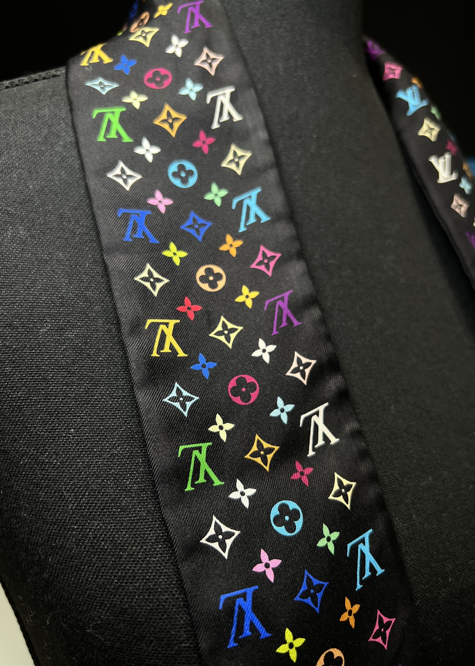 Louis Vuitton Louis Vuitton x TM Silk Monogram Multicolor BB Bandeau