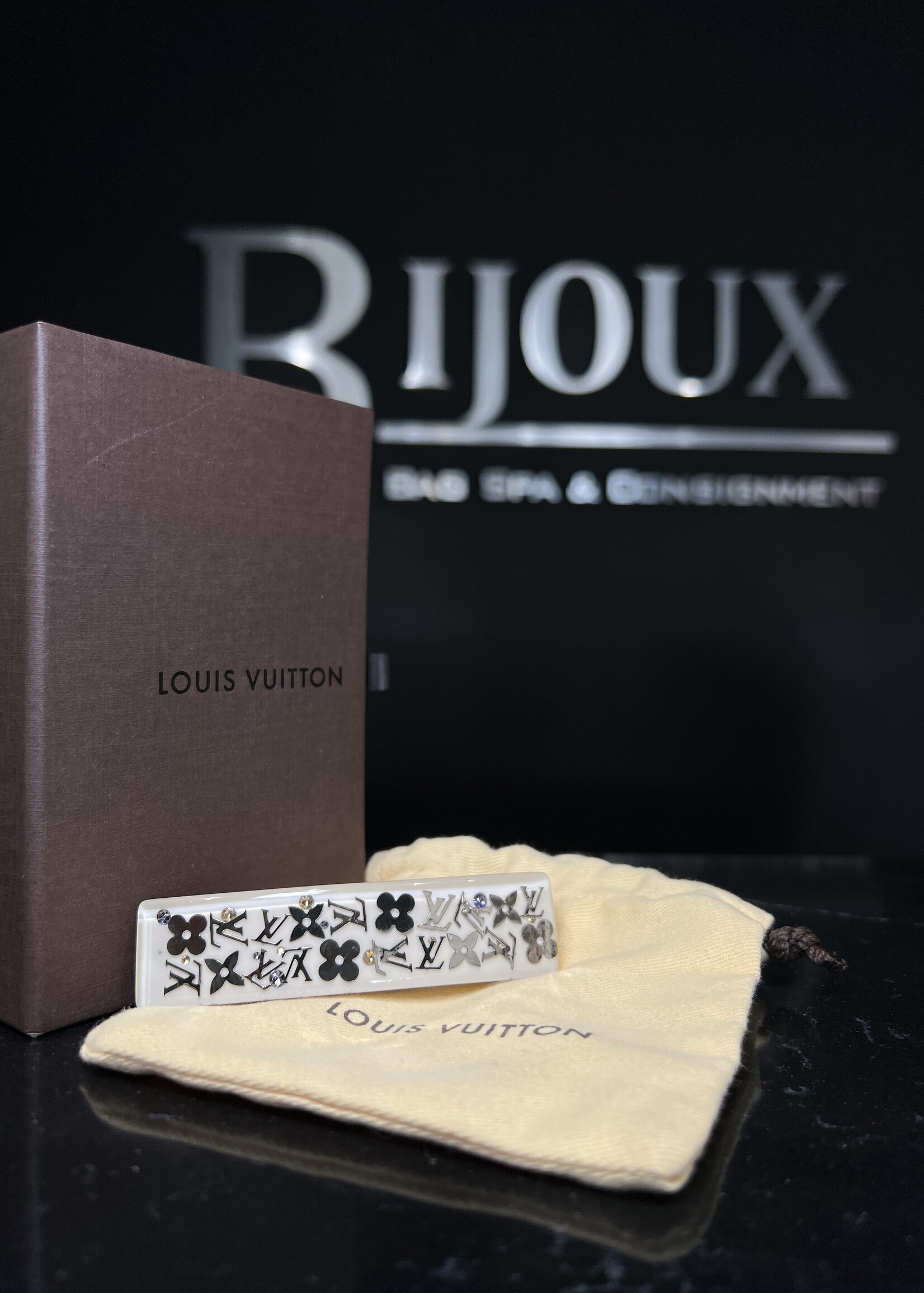 Louis Vuitton Louis Vuitton Monogram Inclusion Barrette