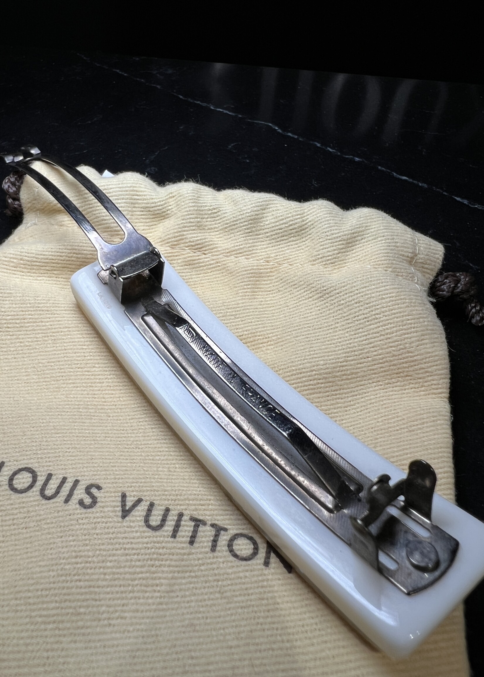 Louis Vuitton Louis Vuitton Monogram Inclusion Barrette
