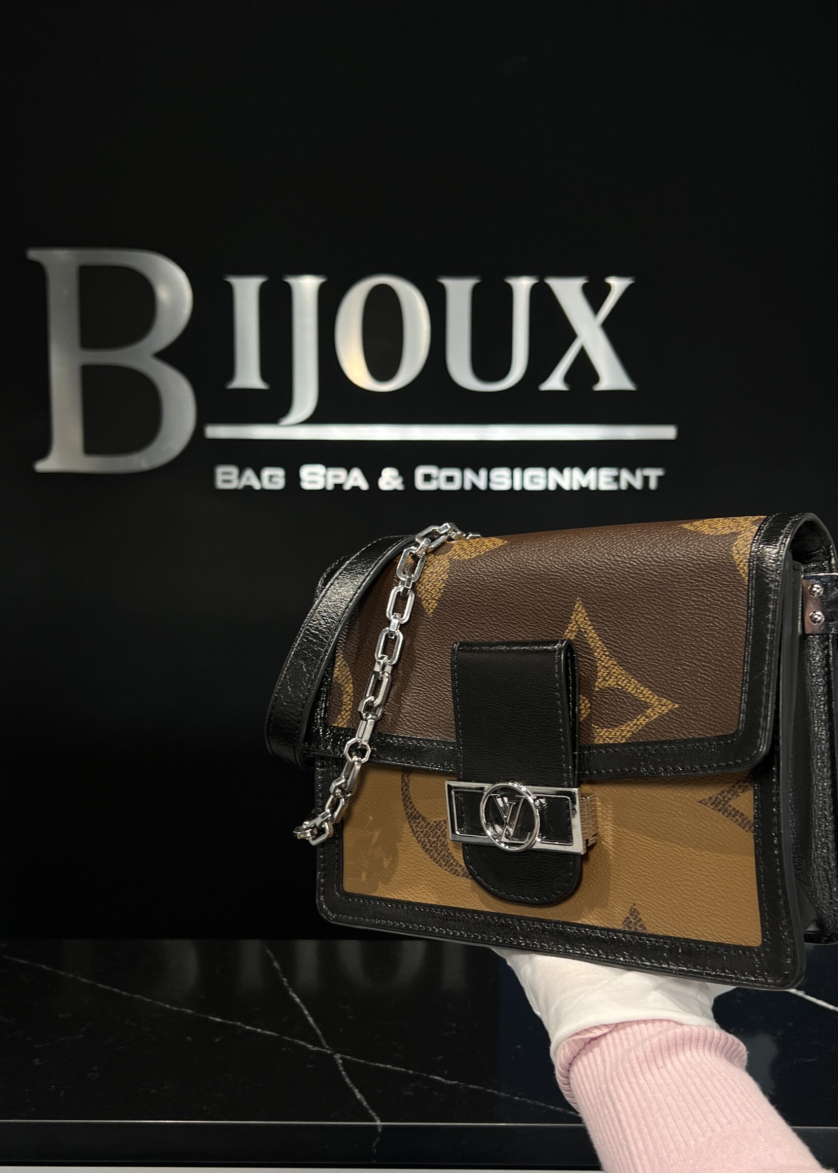 Louis Vuitton Louis Vuitton Dauphine Reverse MM