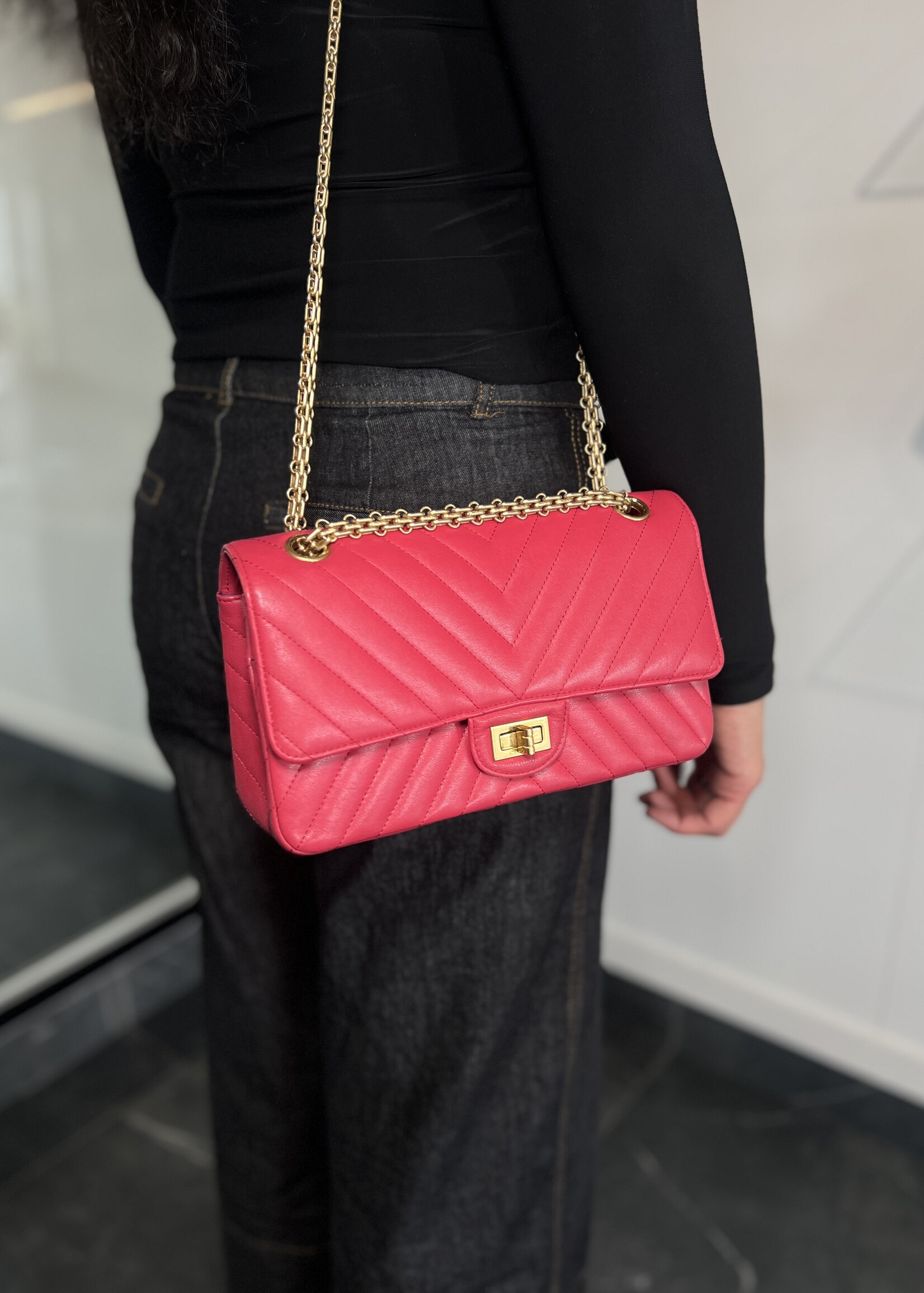 Chanel Chanel Medium Reissue Pink