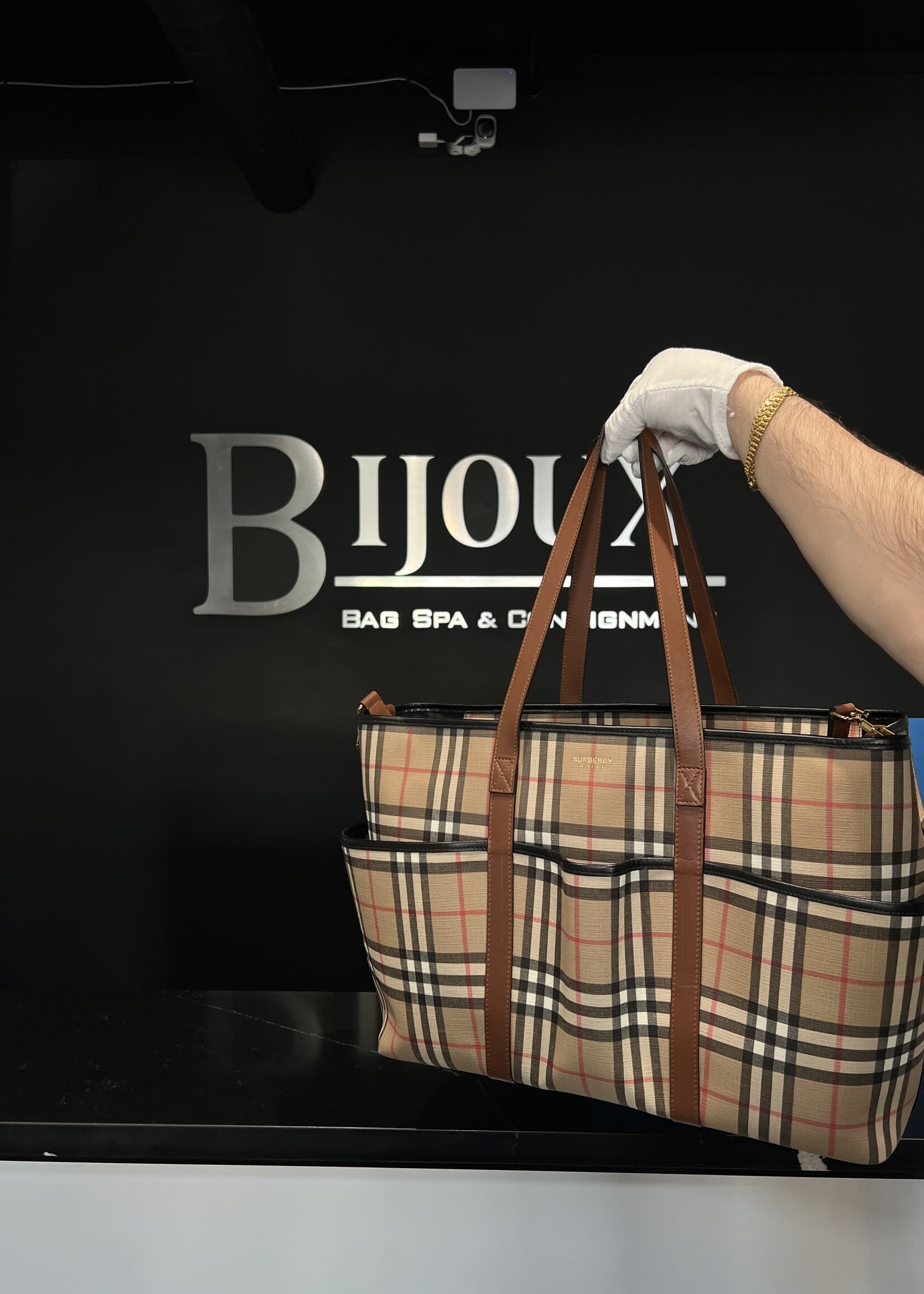 Burberry Burberry House Check Tote
