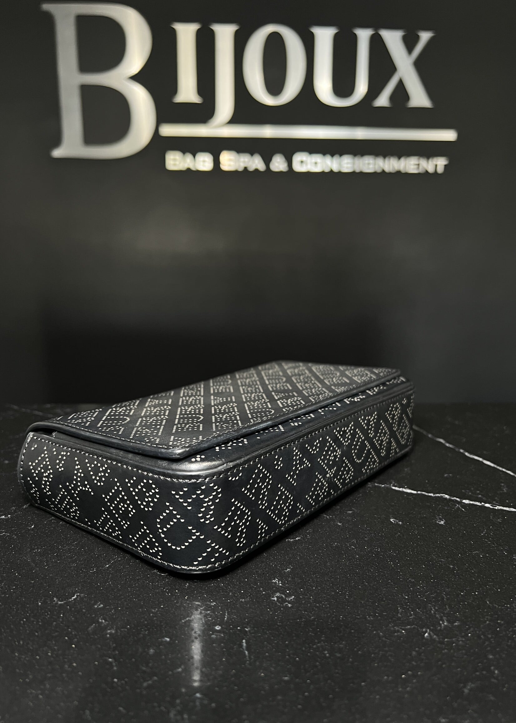 Burberry SOLD- Burberry Perforated Black Crossbody