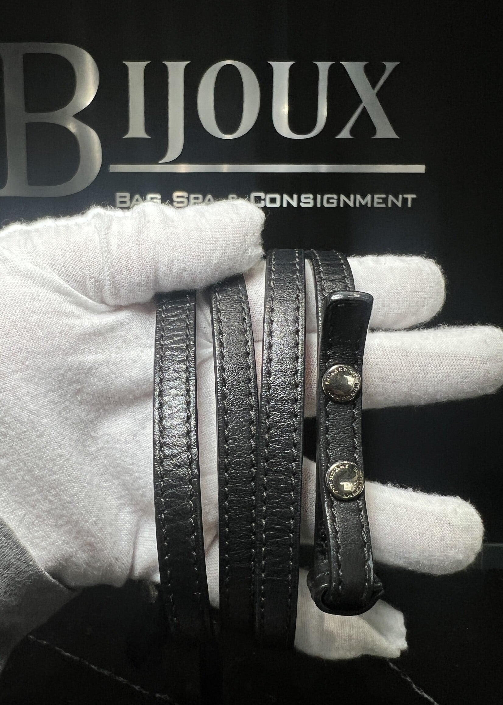 Burberry SOLD- Burberry Perforated Black Crossbody