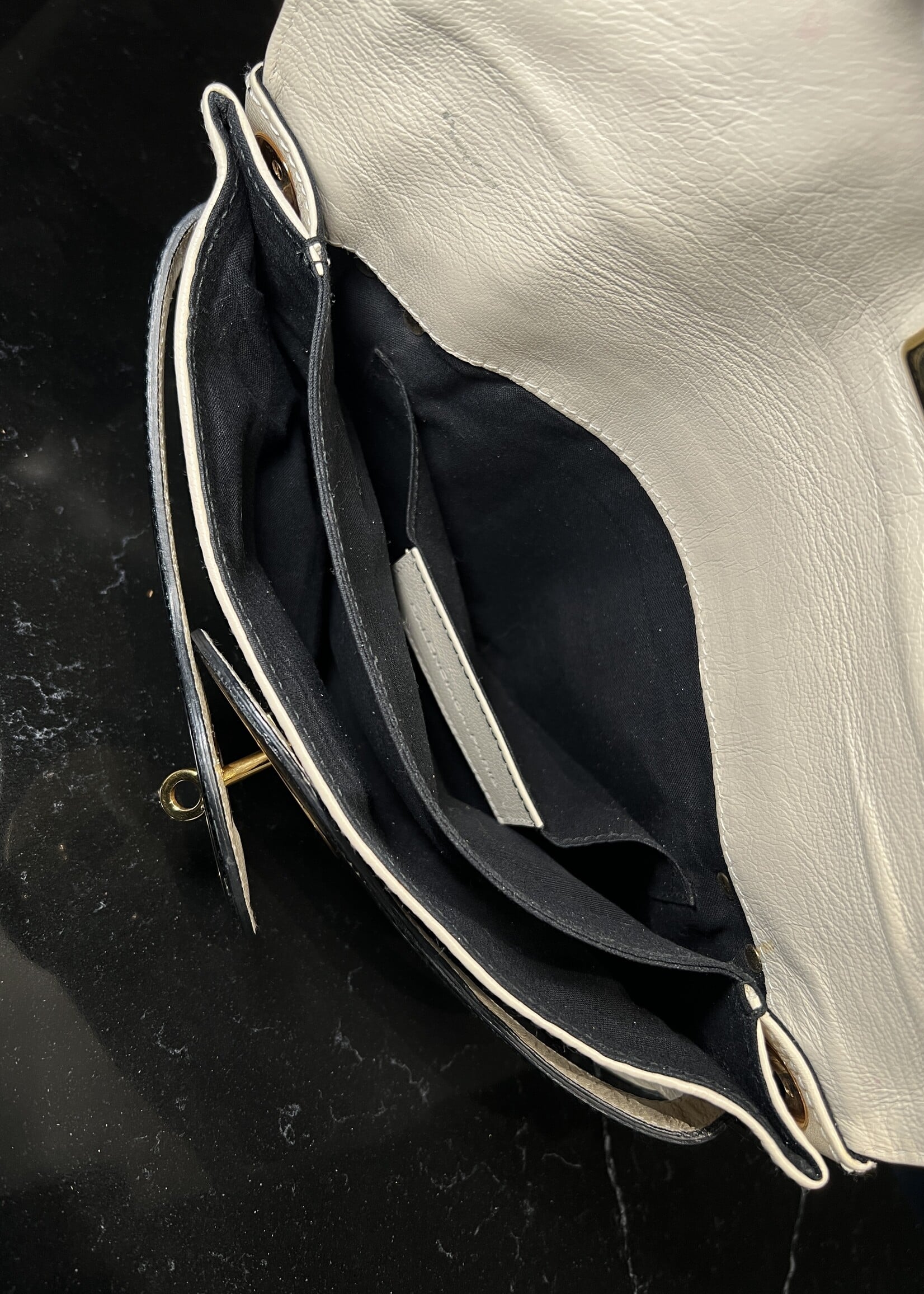 Balenciaga Balenciaga Lune Patent Clutch