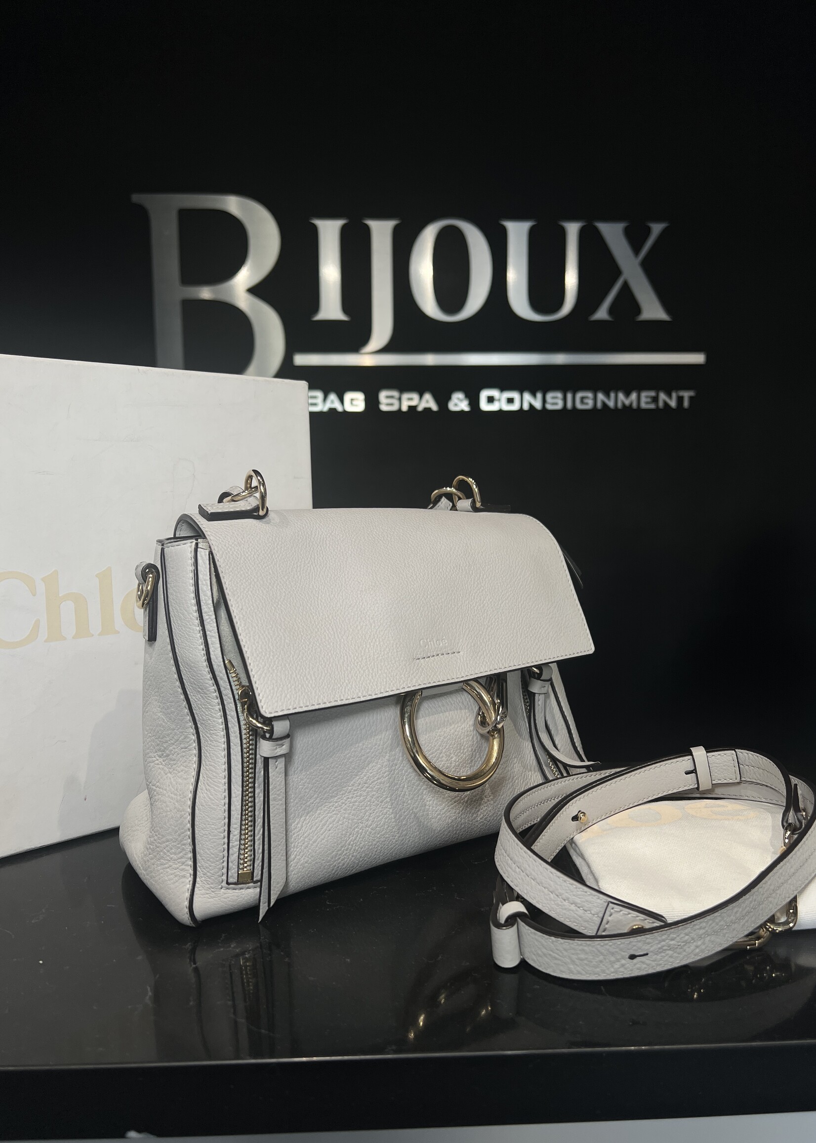 Chloe Chloe Calfskin Medium Faye Day Crossbody