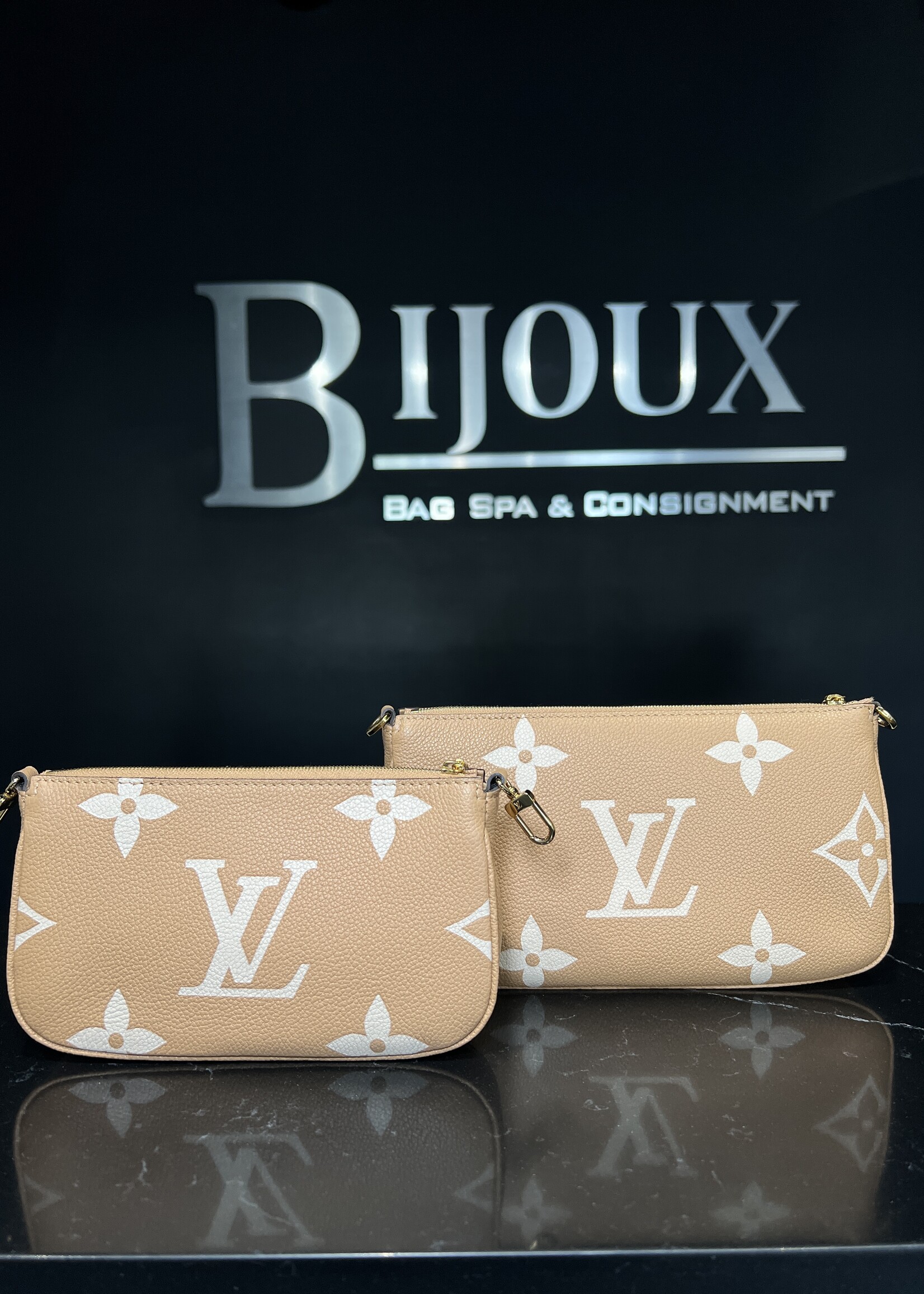 Louis Vuitton Louis Vuitton Empreinte Monogram Giant Multi Pochette Accessoires