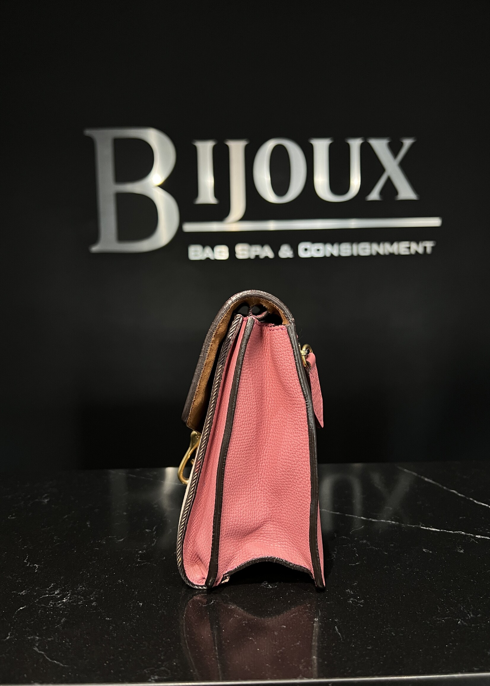 Burberry Burberry Macken Leather House Check Canvas Crossbody