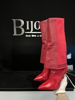 Fendi Fendi Leather Sock Boots - 36