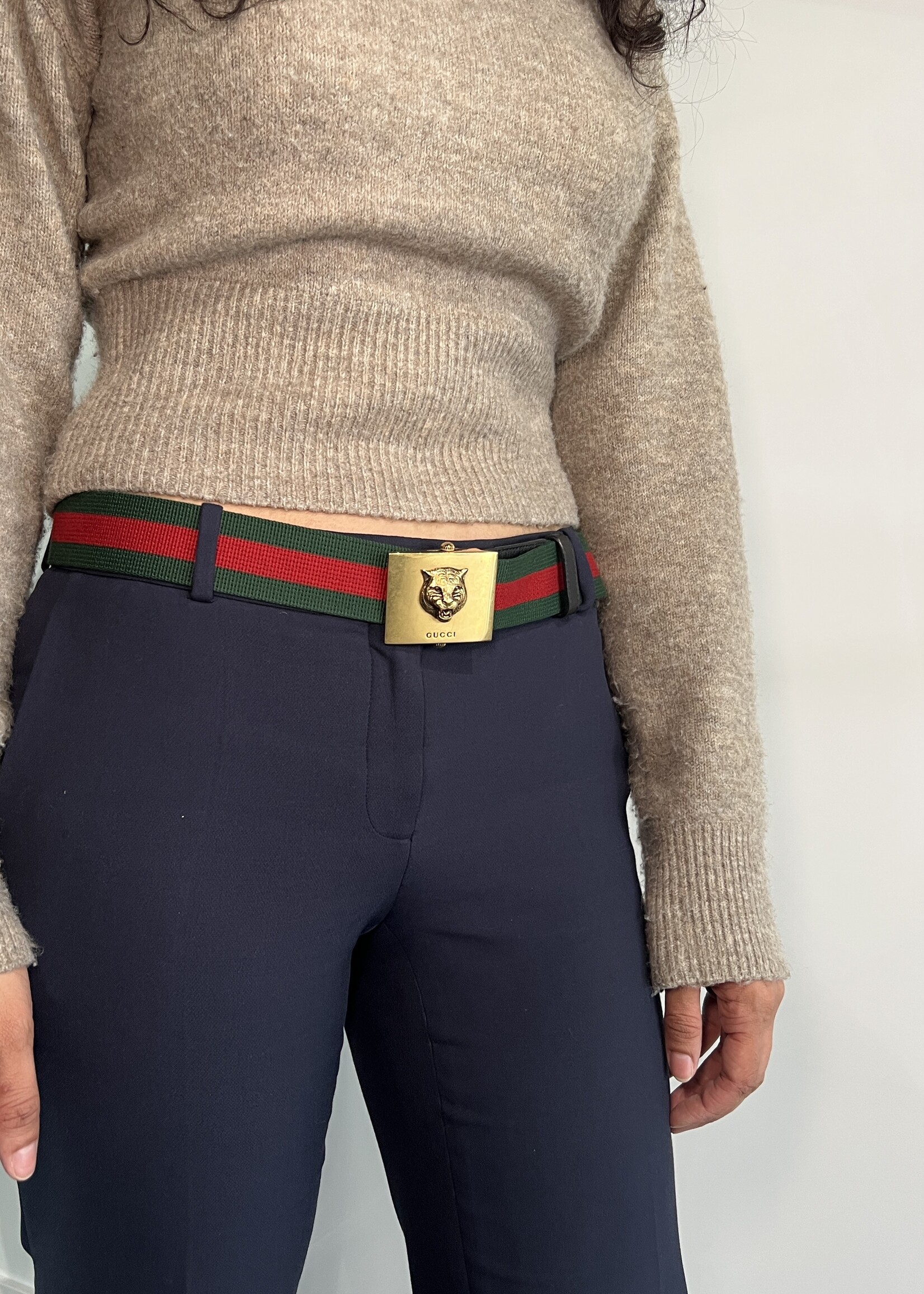 Gucci Gucci Head Accent Belt - 100
