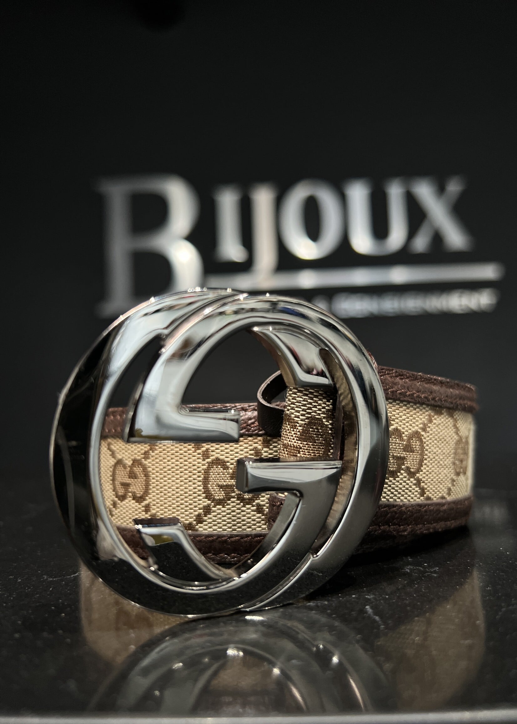 Gucci Gucci Interlocking Belt- 90