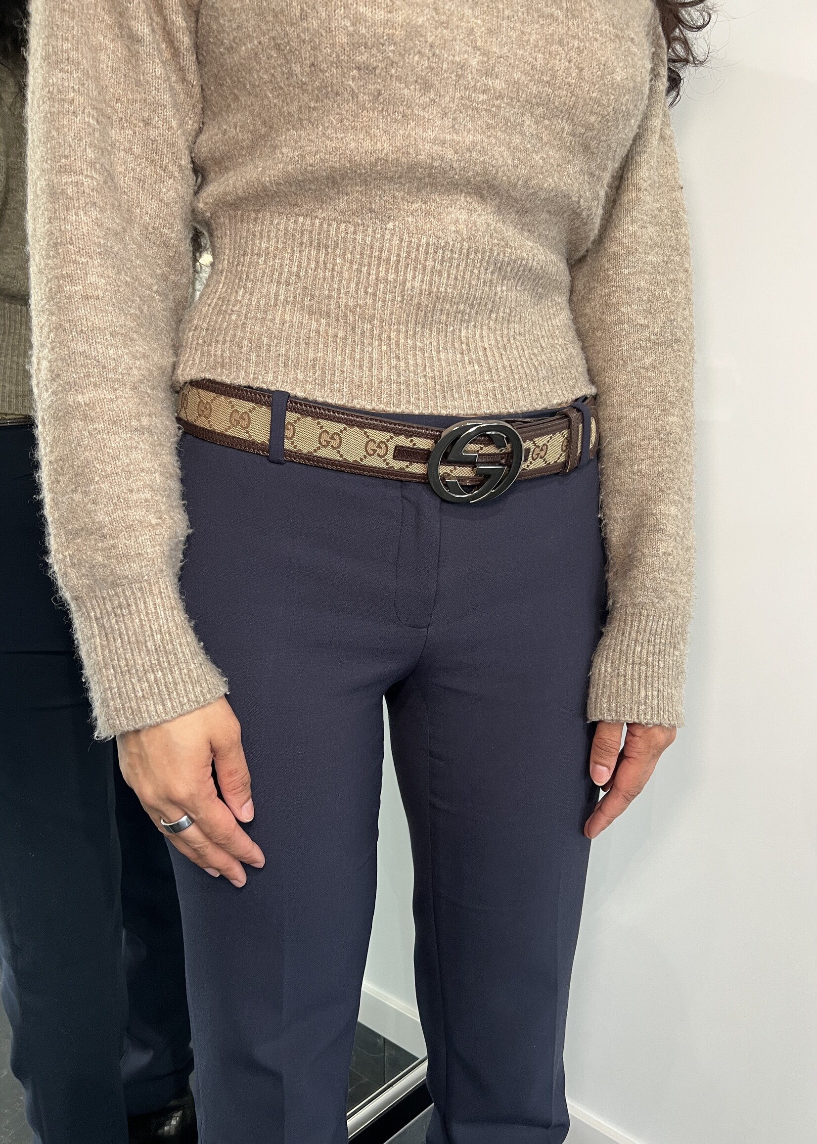 Gucci Gucci Interlocking Belt- 90