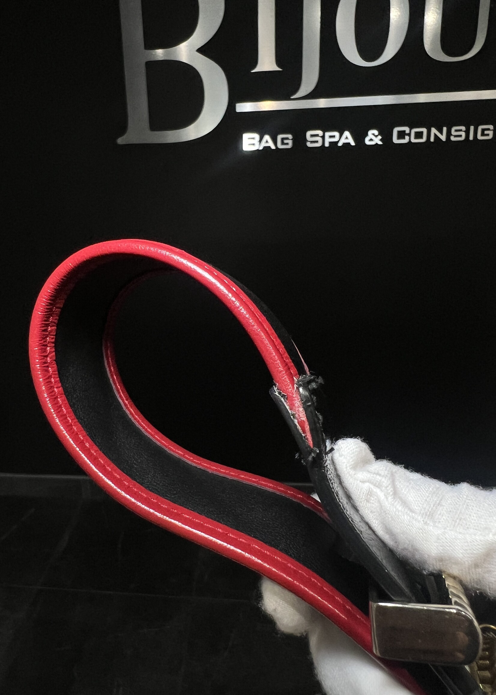 Gucci Gucci Double G Black and Red Belt -85