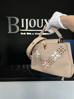 Louis Vuitton Louis Vuitton Studded Taurillon Capucines BB