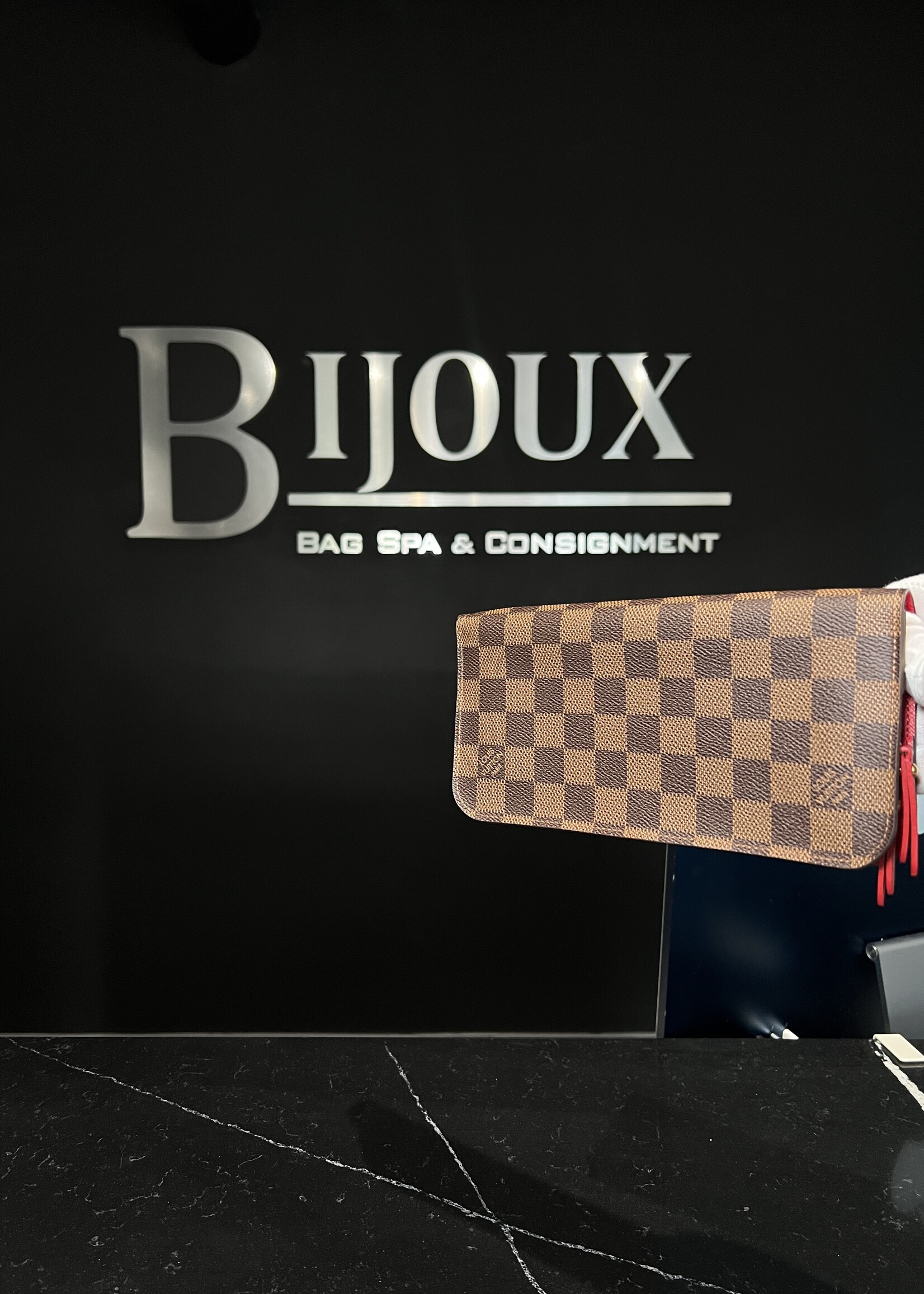 Louis Vuitton Louis Vuitton Insolite Damier Ebene Wallet