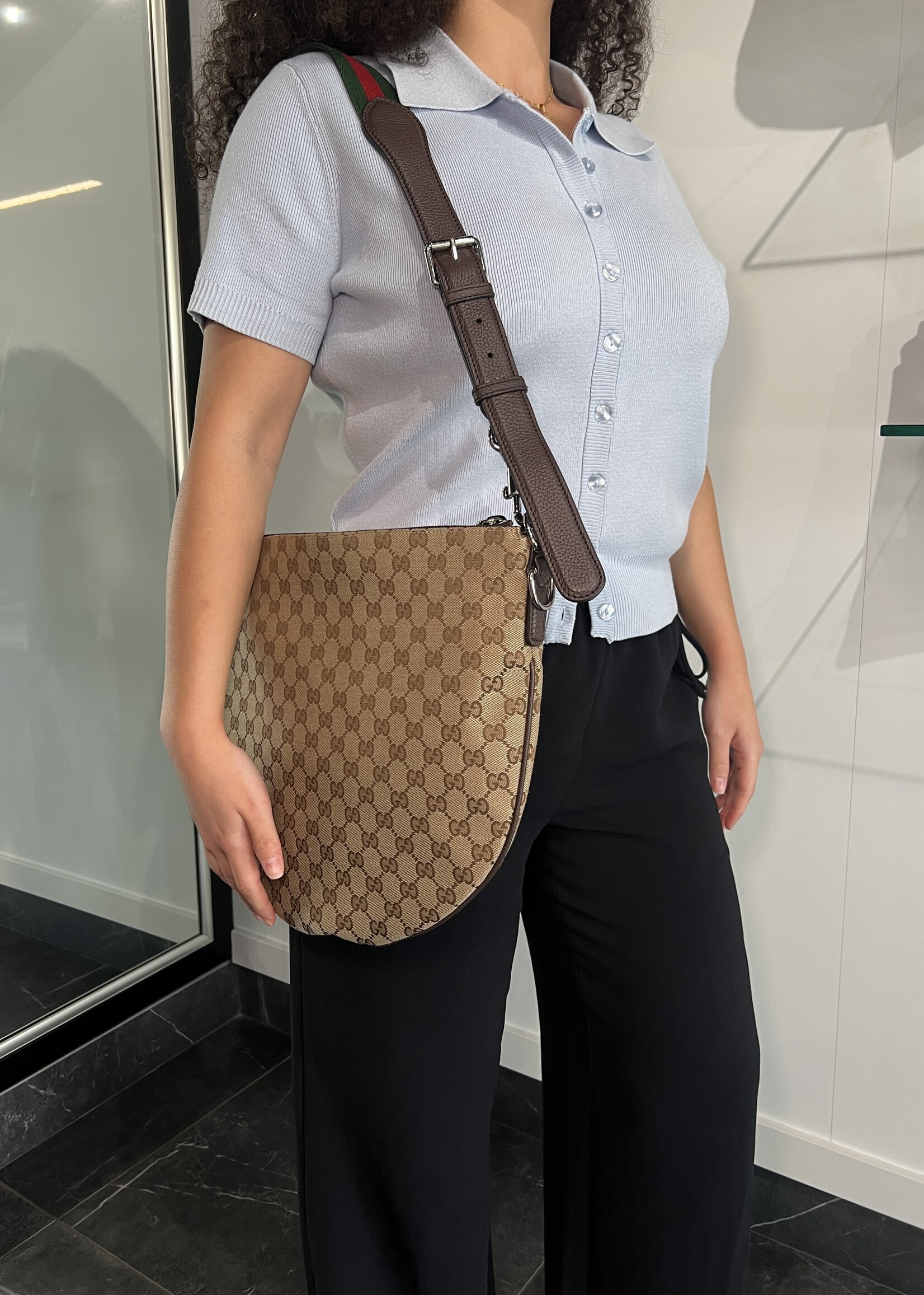 Gucci Gucci GG Canvas Joy Messenger