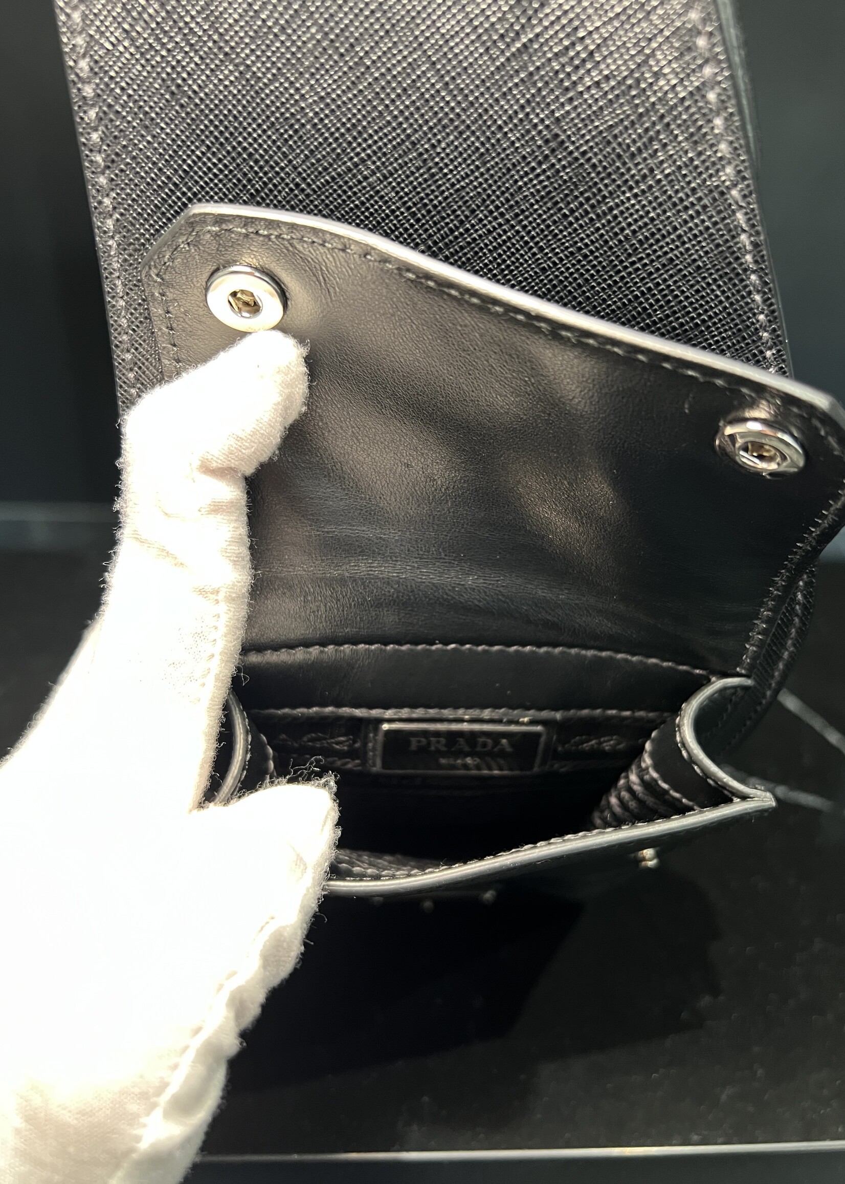 Prada Prada Saffiano Harness Crossbody