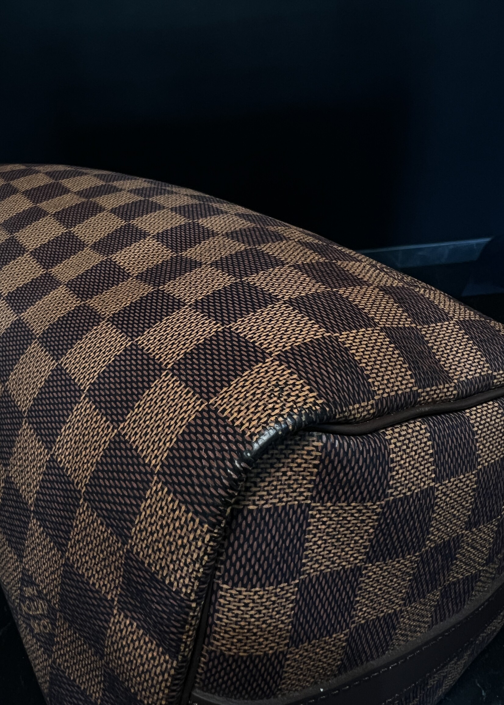 Louis Vuitton Louis Vuitton Bandouliere Damier Ebene Speedy 25