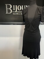 Gucci Gucci Black Short Sleeve Midi Dress - M