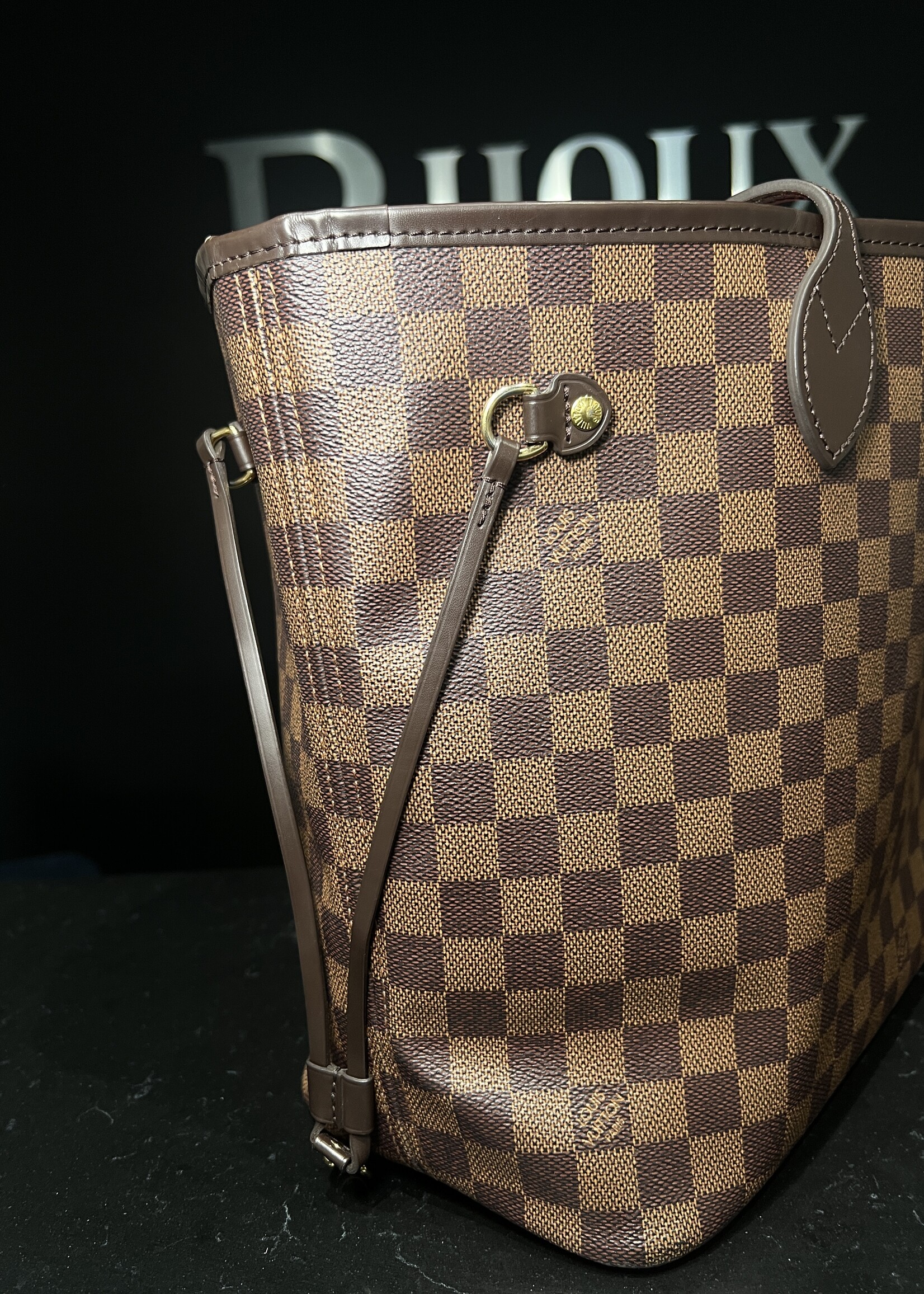 Louis Vuitton Louis Vuitton Neverfull Damier Ebene MM