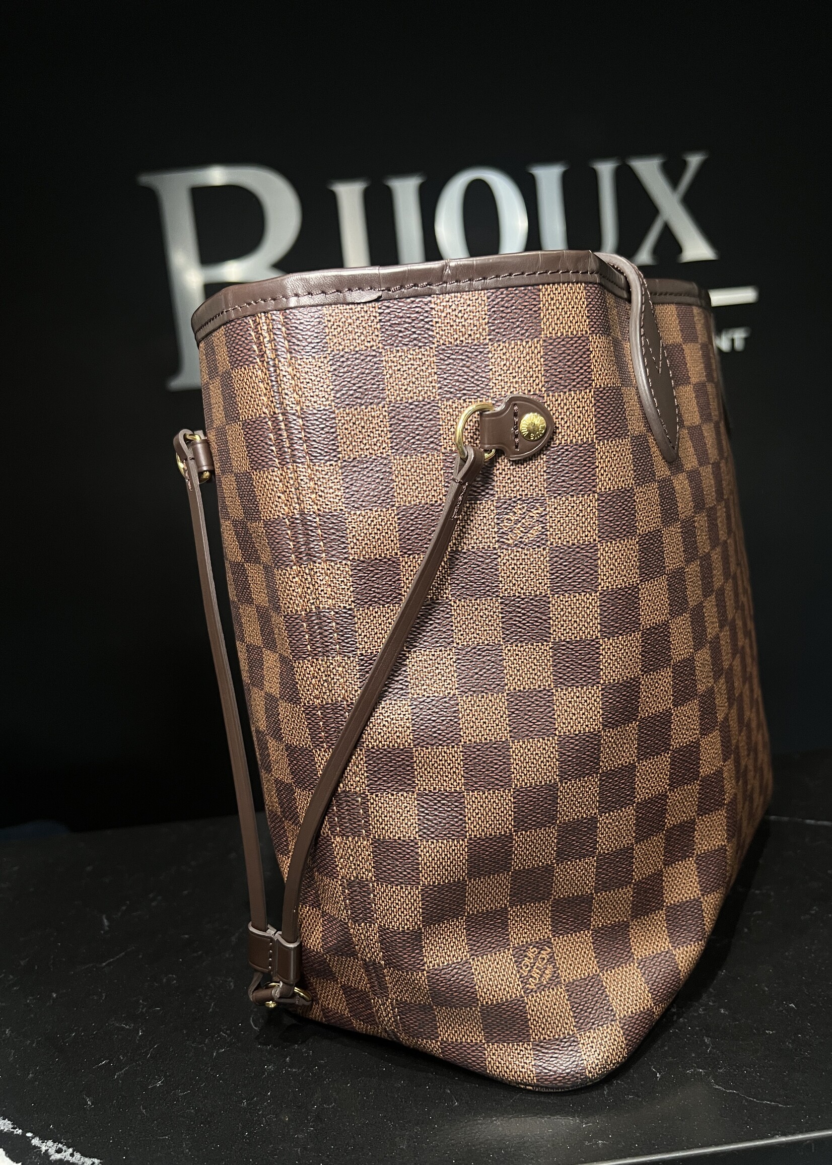 Louis Vuitton Louis Vuitton Neverfull Damier Ebene MM