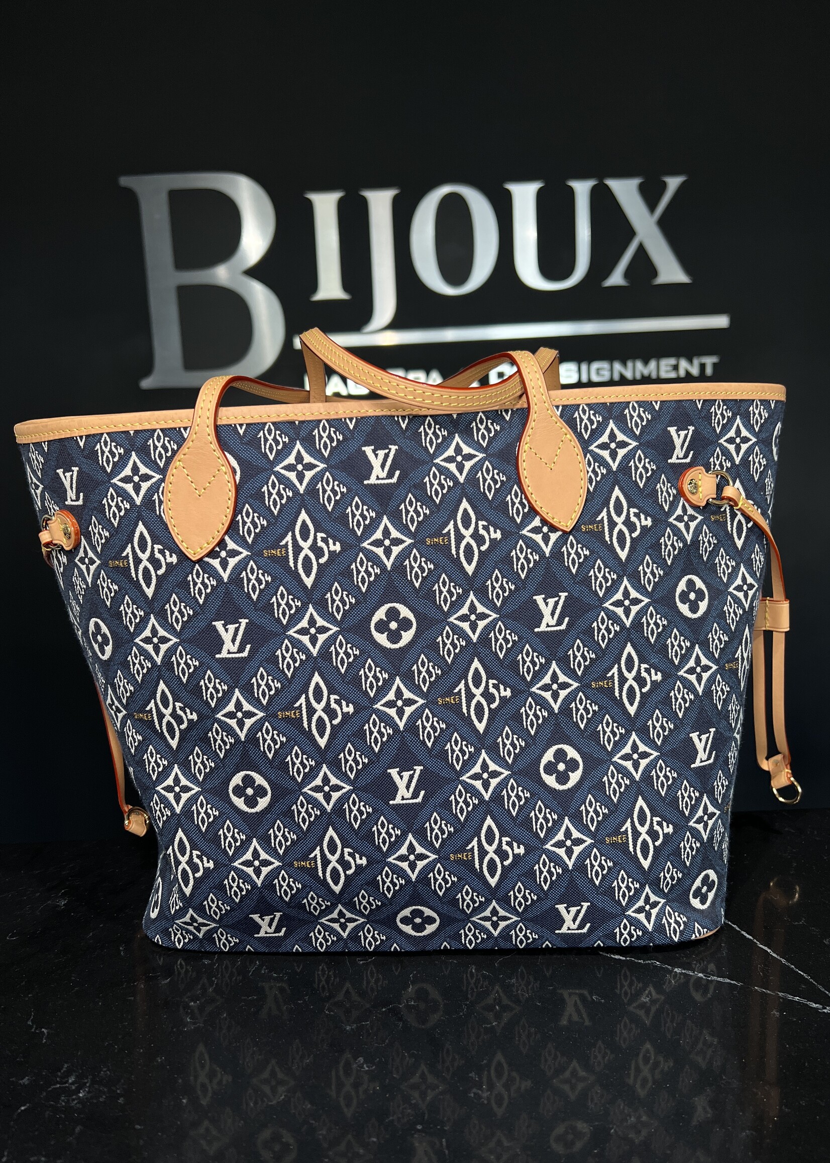 Louis Vuitton SOLD - Louis Vuitton Neverful Denim 1854 MM