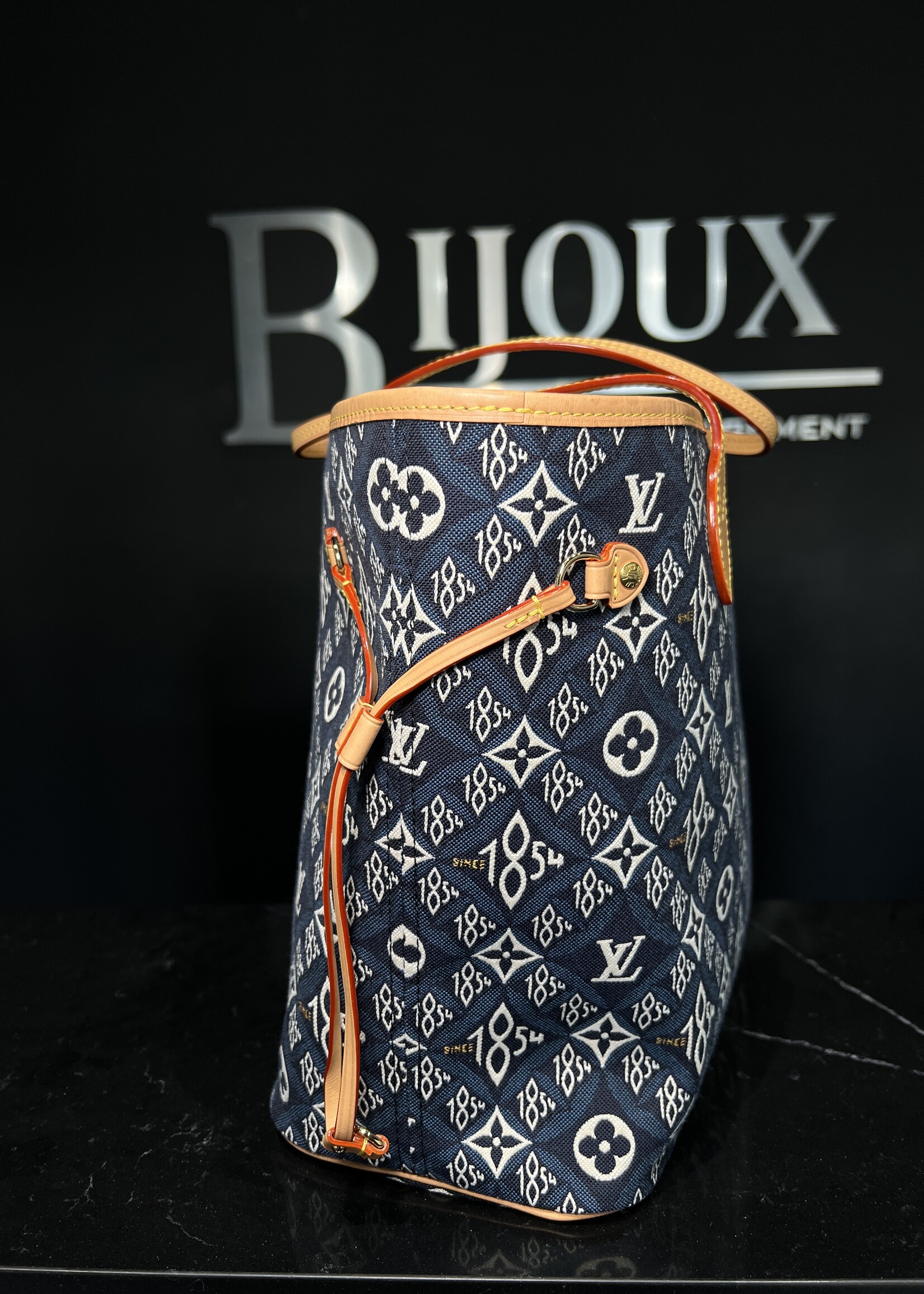 Louis Vuitton SOLD - Louis Vuitton Neverful Denim 1854 MM