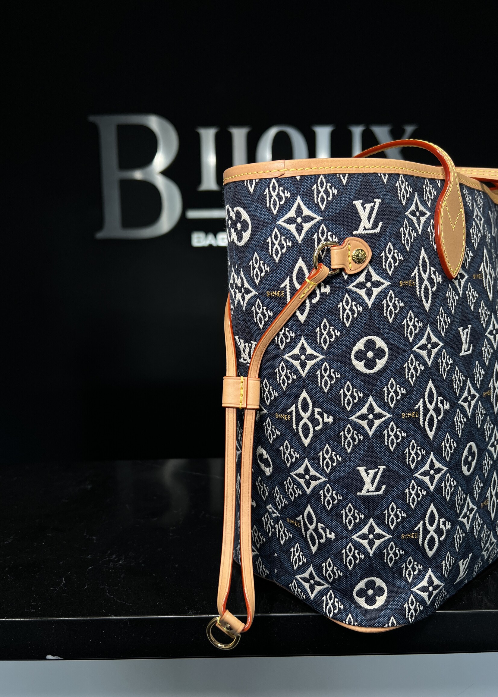 Louis Vuitton SOLD - Louis Vuitton Neverful Denim 1854 MM