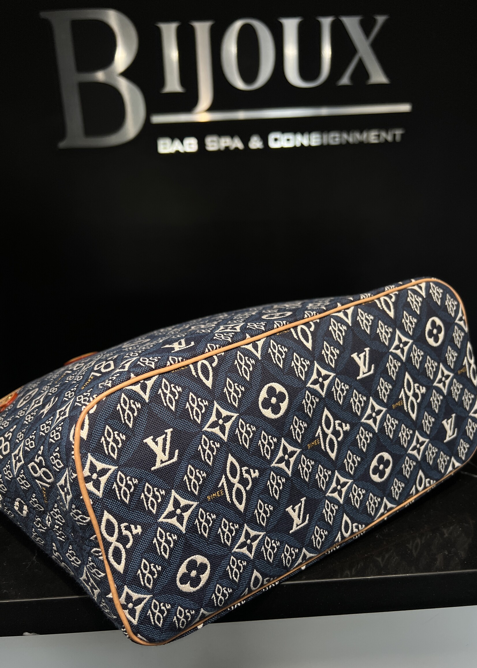 Louis Vuitton SOLD - Louis Vuitton Neverful Denim 1854 MM