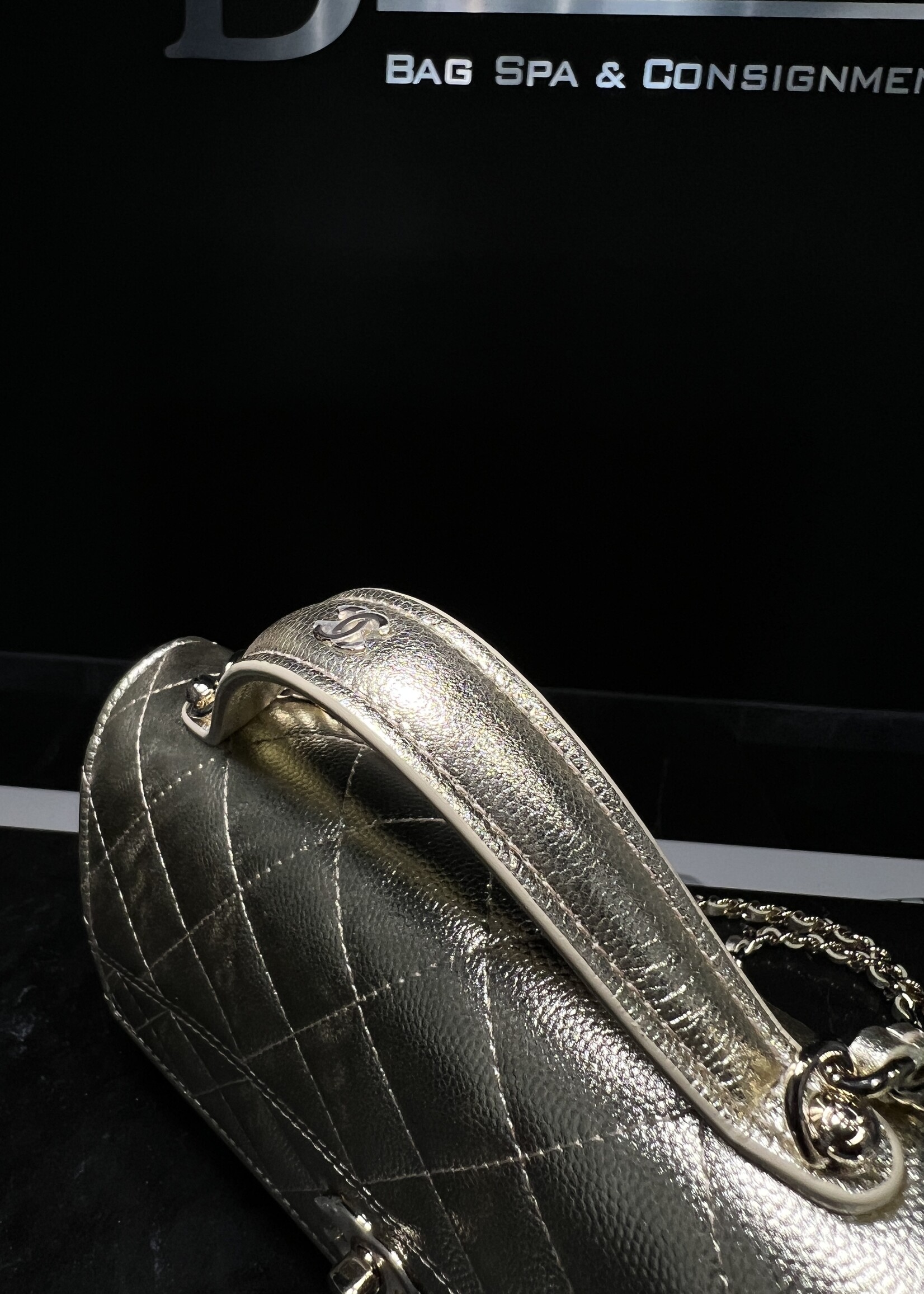Chanel SOLD- Chanel Trendy Top Handle Gold Wallet on Chain LGHW