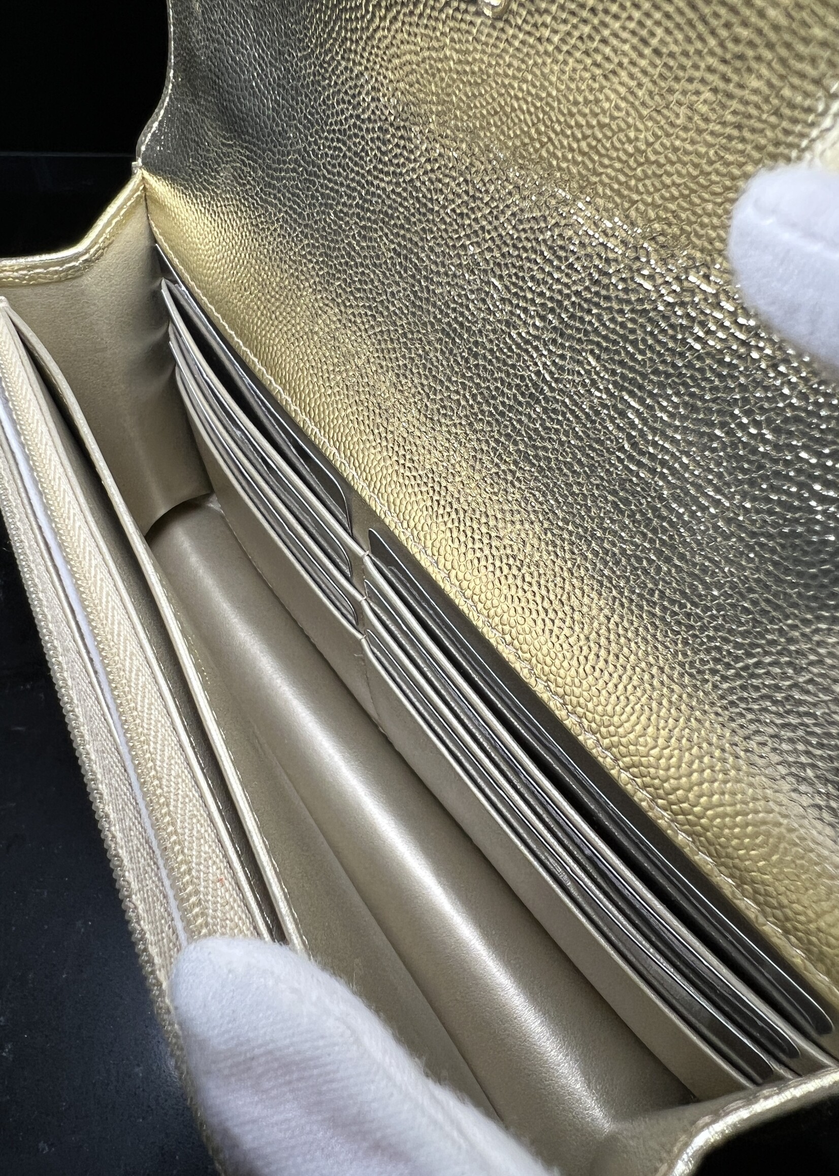 Chanel SOLD- Chanel Trendy Top Handle Gold Wallet on Chain LGHW