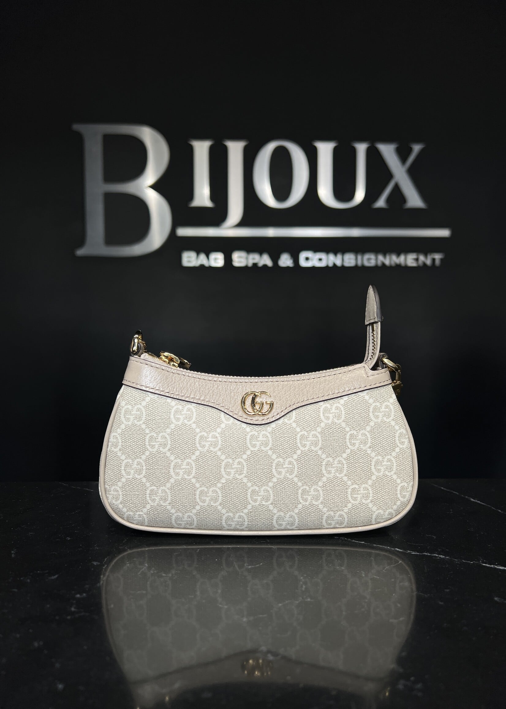 Gucci Gucci GG Supreme Monogram Mini Ophidia Shoulder